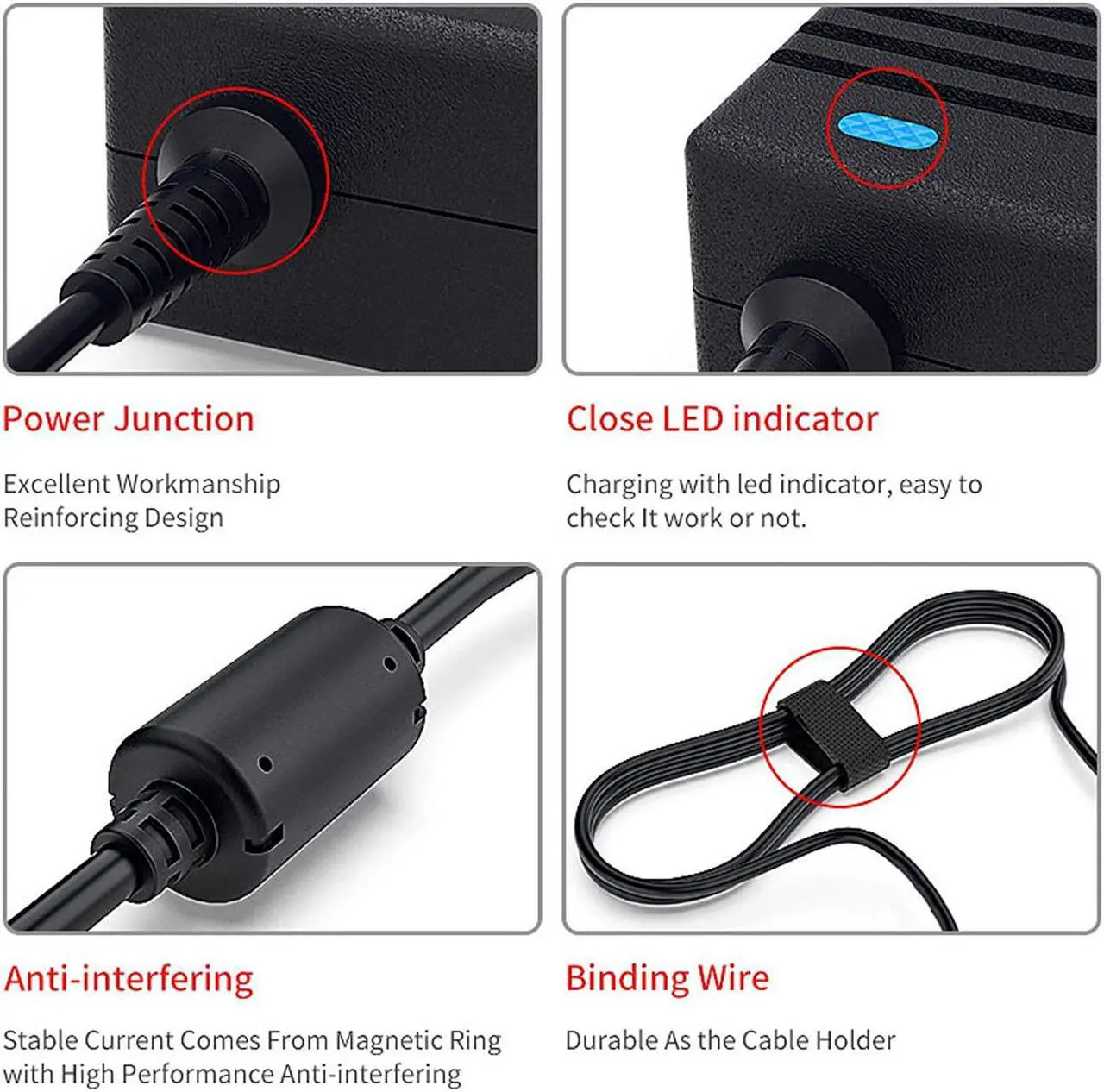 Alt view image 4 of 6 - Delippo 230W 19.5V 11.8A ADP-230EB T AC Power Adapter for MSI Laptop ADP-230EB H MSI GE62MVR GE63 GE63VR GE72MVR GE73 GE73VR GL63 GL73 GP63 GP73 GT72 GT72S GP63 GP73 GT72 GT72S GT72VR WT72
