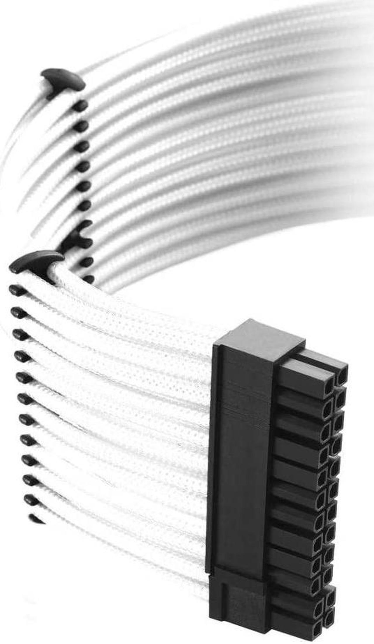 Alt view image 2 of 3 - CableMod RT-Series Classic ModMesh Sleeved Cable Kit for ASUS and Seasonic (White)