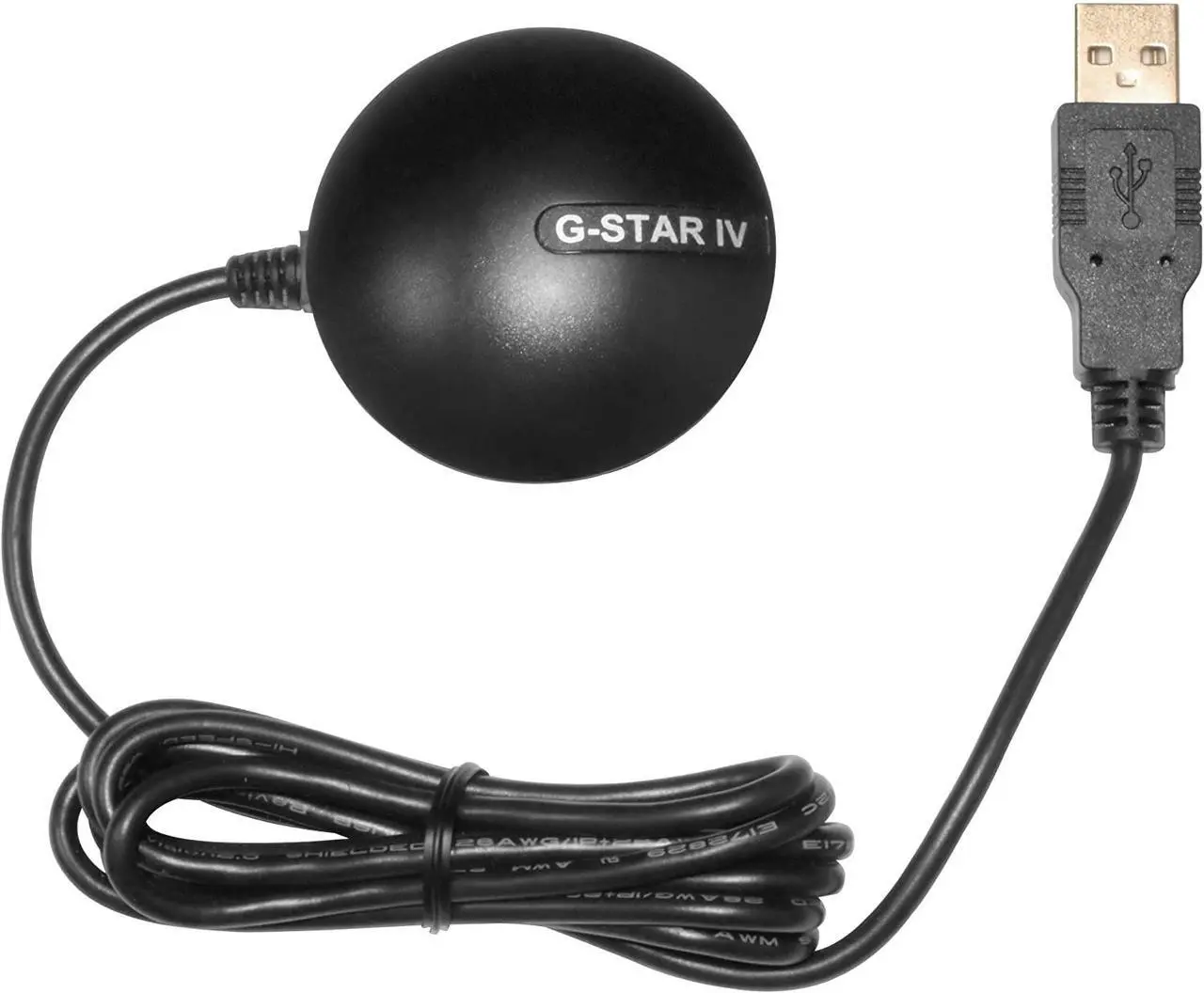 Alt view image 2 of 4 - GlobalSat BU-353-S4 USB GPS Receiver (Black)