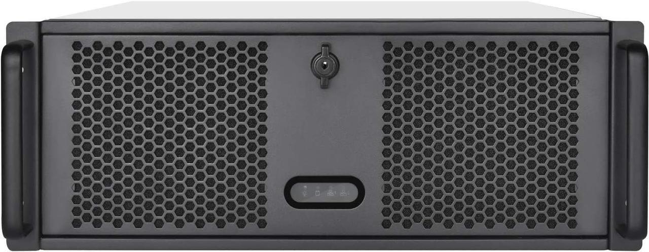 Alt view image 2 of 7 - SilverStone Technology 4U Rackmount Server Chassis with 3 X 5.25 Front Bays with CEB/ATX/mATX/Mitx Support RM400 Cases SST-RM400