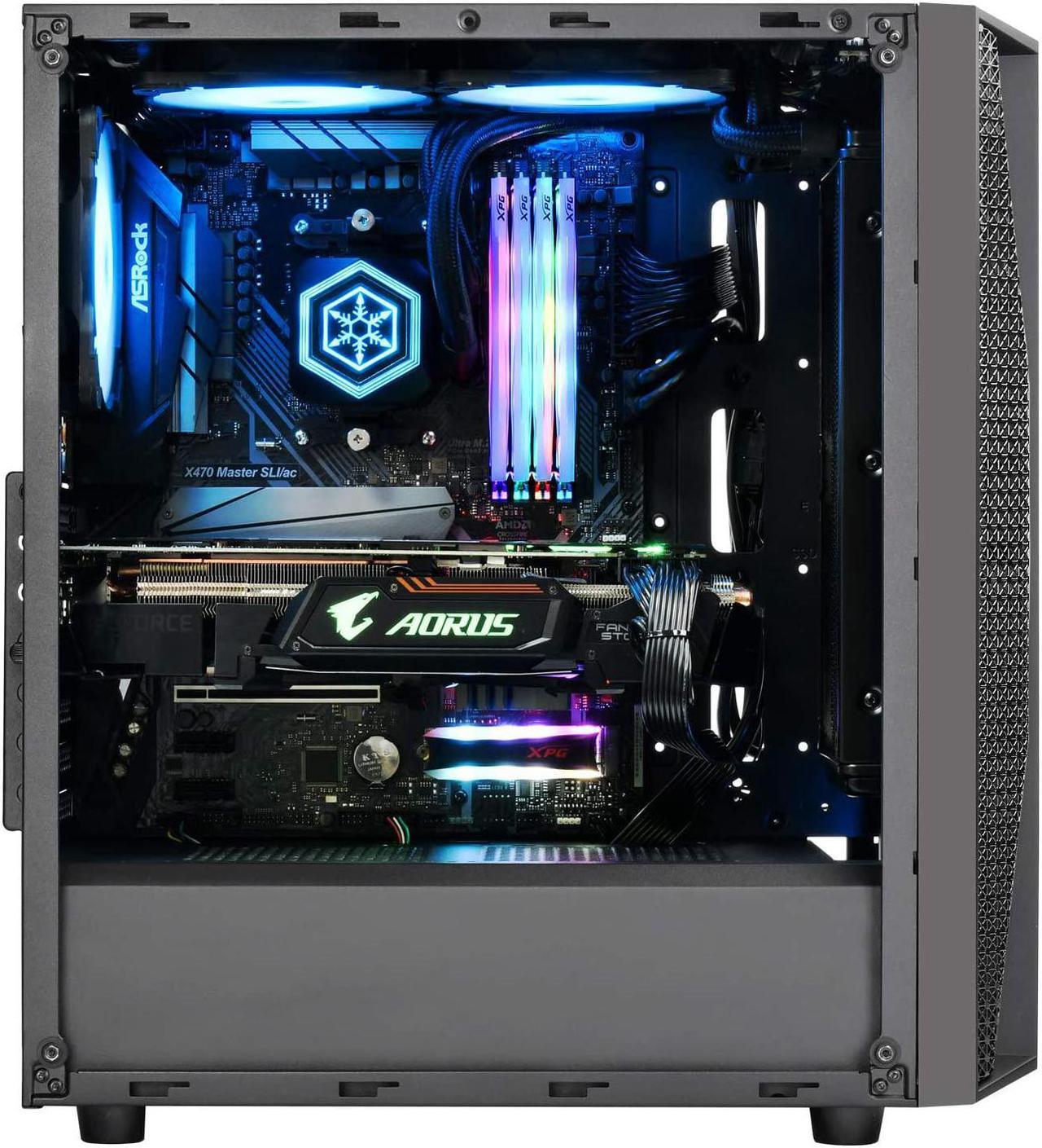 Alt view image 6 of 7 - Silverstone SST-FAB1B-G - FARA B1 Tower ATX Gaming Computer Case, Aggressive Intake high Airflow Performance, Full Tempered Glass, Black