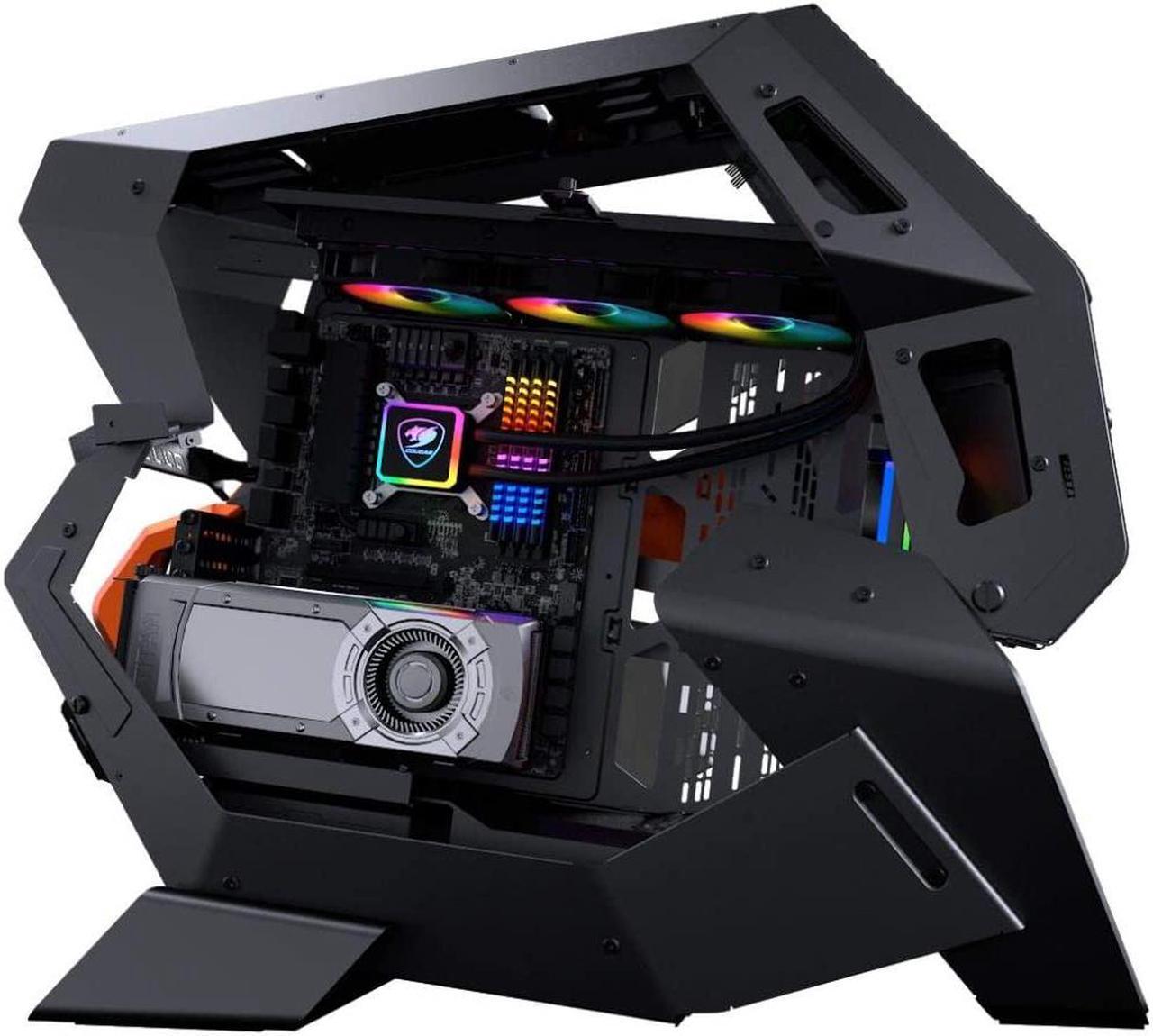 Alt view image 4 of 5 - Cougar Conquer 2 All New Ultimate Gaming Full Tower Case with Exclusive Detachable Sub-Chassis Design