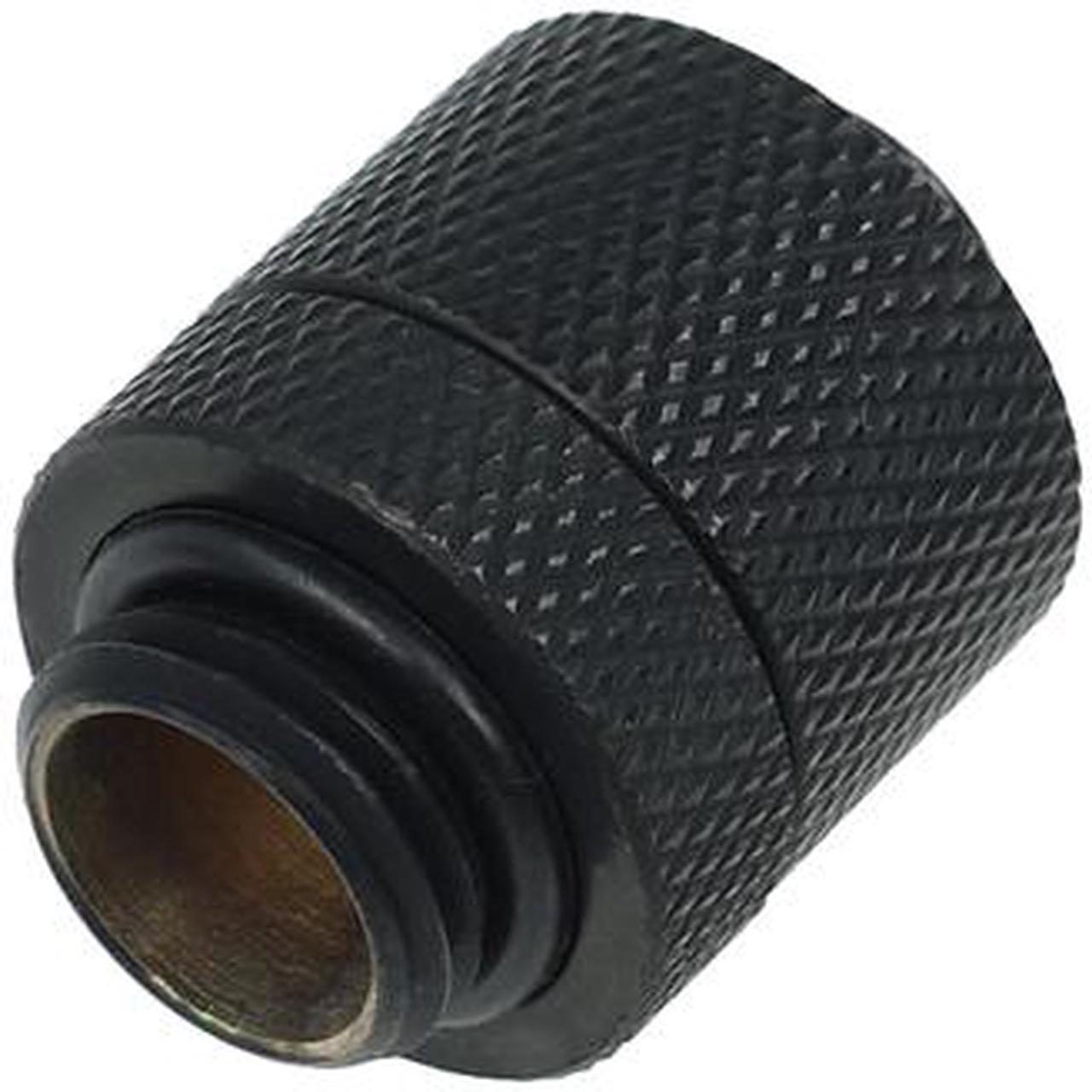 Alphacool G1/4  3/8"ID x 1/2"OD Compression Fitting - Deep Black (17078)