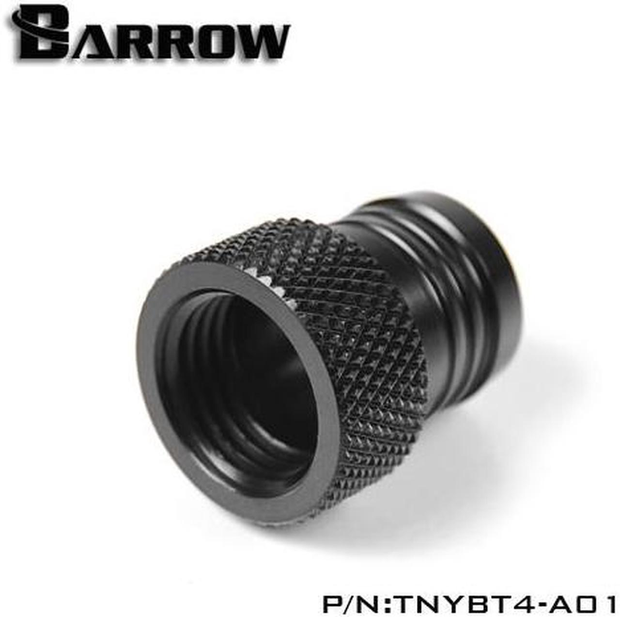 Barrow G1/4" Inner Thread to 1/2" ID Barb Adaptor Fitting - Black (TNYBT4-A02)