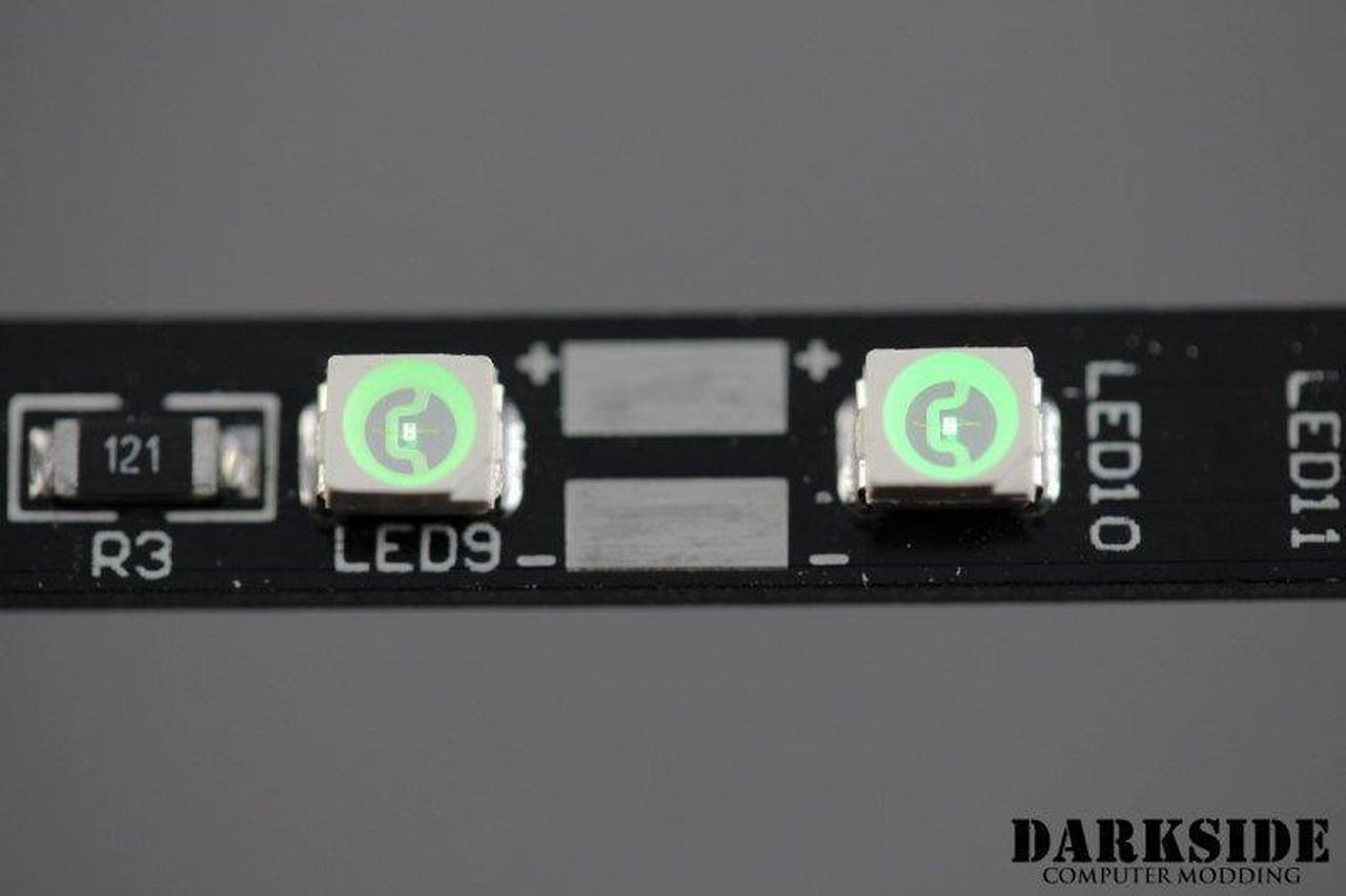 DarkSide 7.75" CONNECT Dimmable Rigid LED Strip - Green (DS-0313)