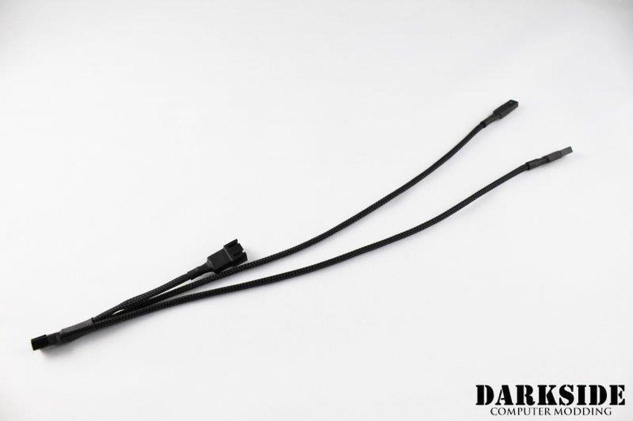 DarkSide CONNECT Pass-Through Y-Cable | 12" | 3-Pin - Type 4 (DS-0368)