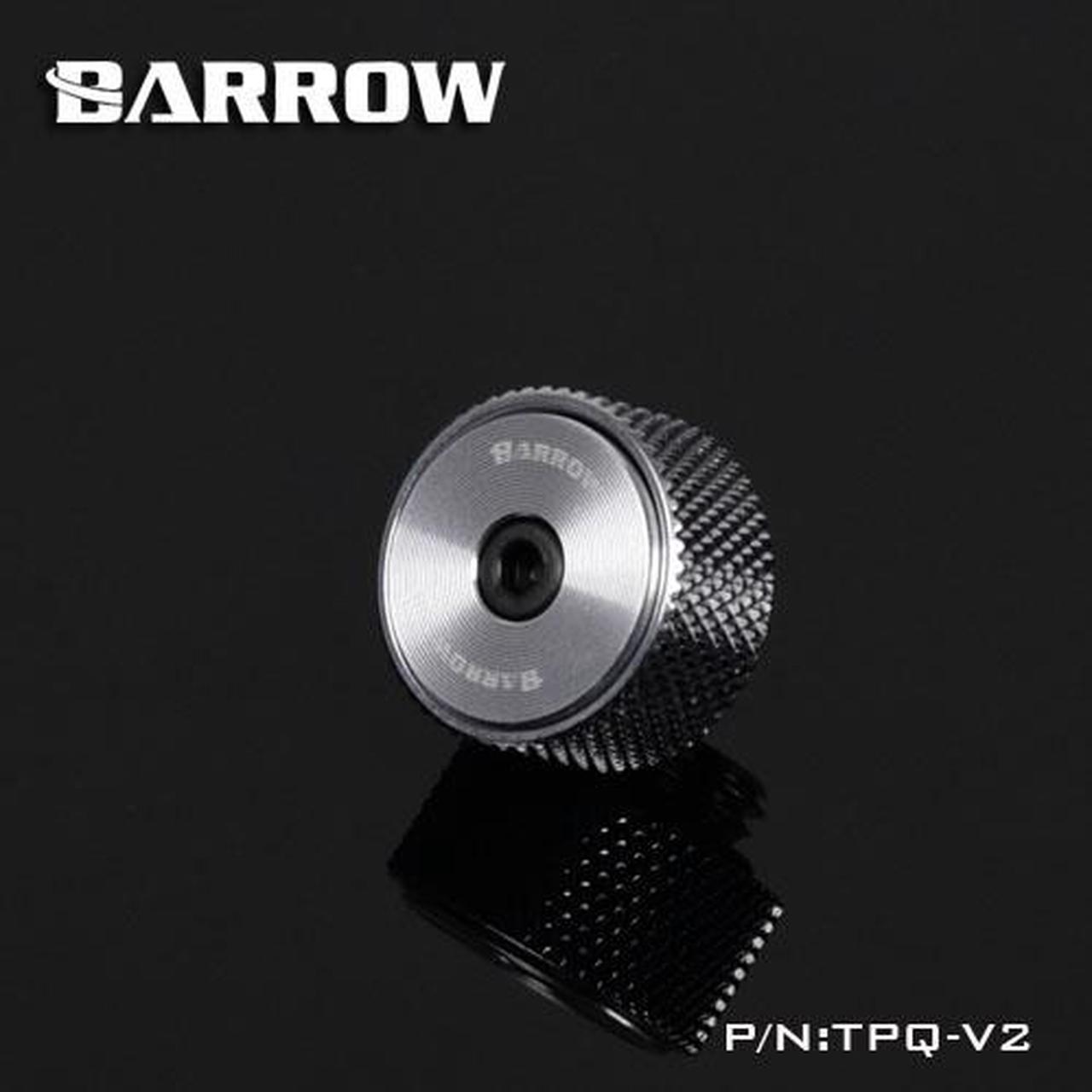 Barrow G1/4" Manual Pressure Release Valve Fitting  - Silver/Silver (TPQ-V2-Silver)