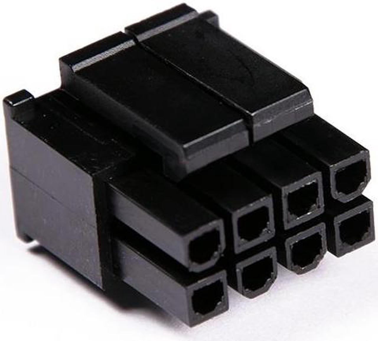 MMM 4+4-Pin EPS Female Connector - Black (MOD-0247)