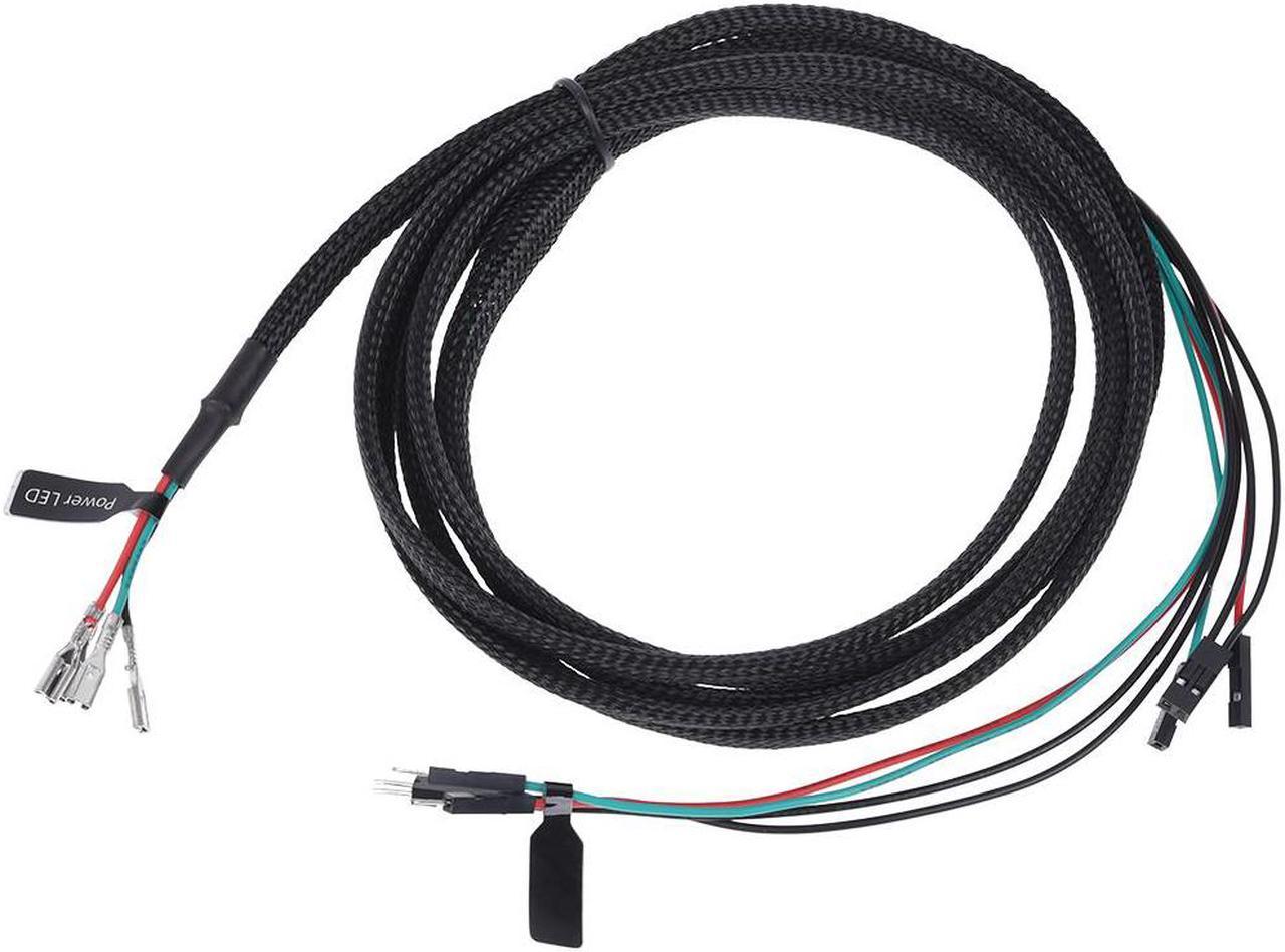 Alphacool Power Button/Switch Connection Cable 200cm - Black (18536)