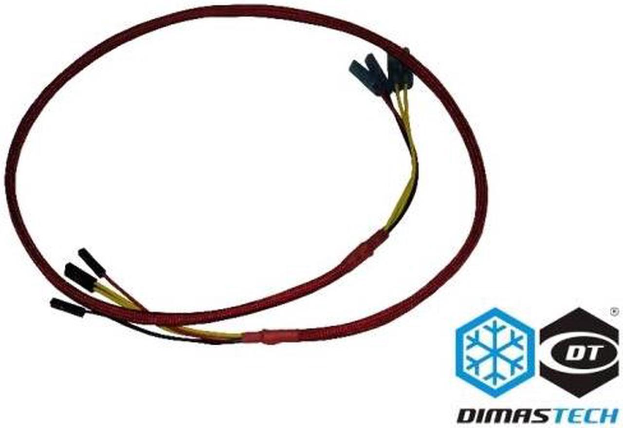 DimasTechÂ®  Switch Cable - Red | 800mm (BT109)