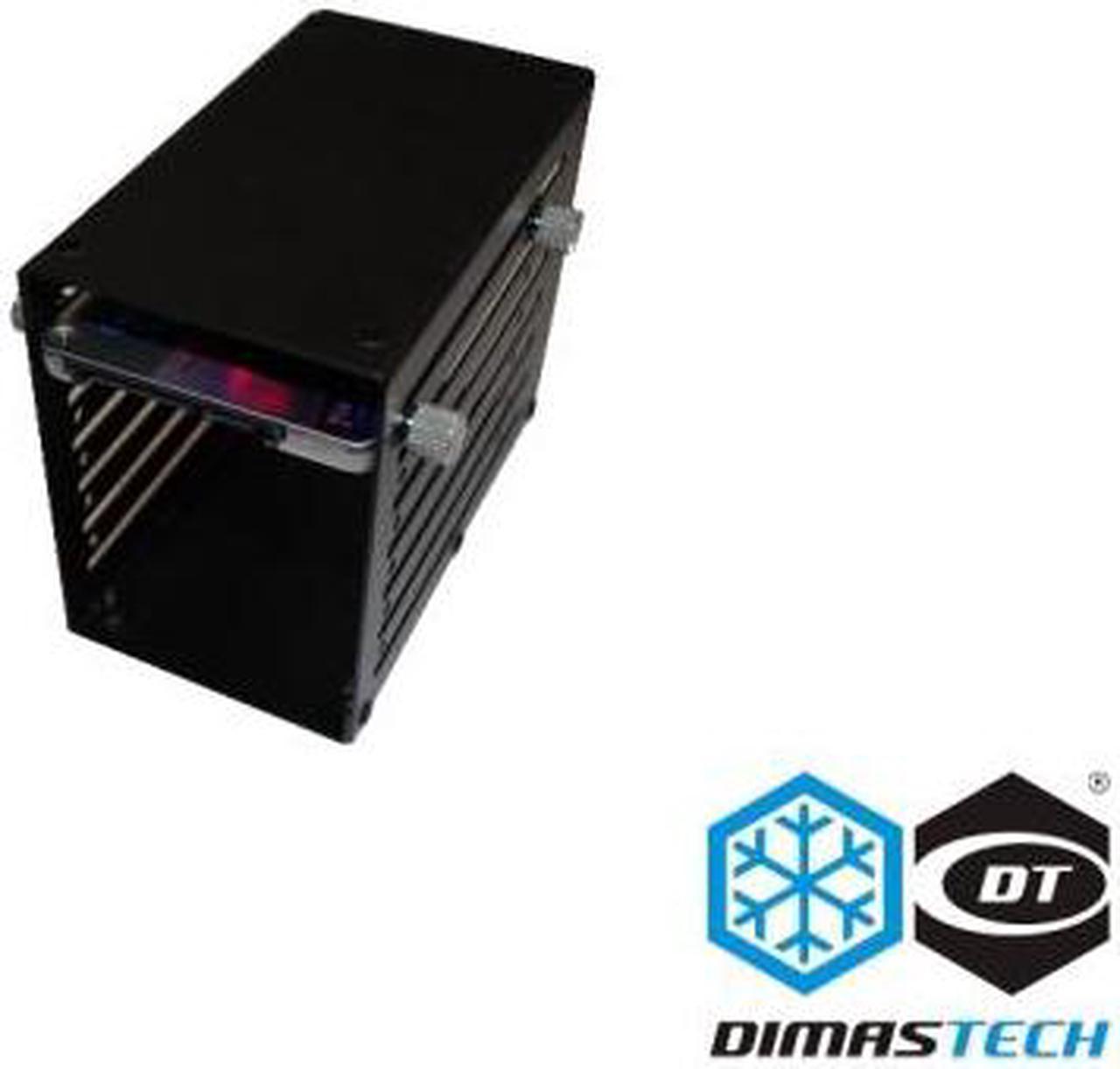 DimasTechÂ® Ssd Support (6 Disks) Graphite Black (BT073)