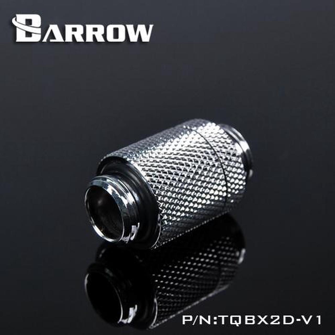 Barrow G1/4" 20-23mm Adjustable SLI / Crossfire Connector - Silver (TQBX2D-V1-Silver)