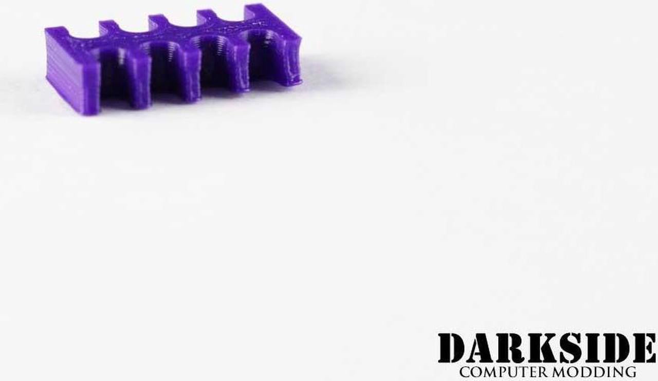 Darkside 8-Pin Cable Management Holder - Dark Purple (3DS-0116)