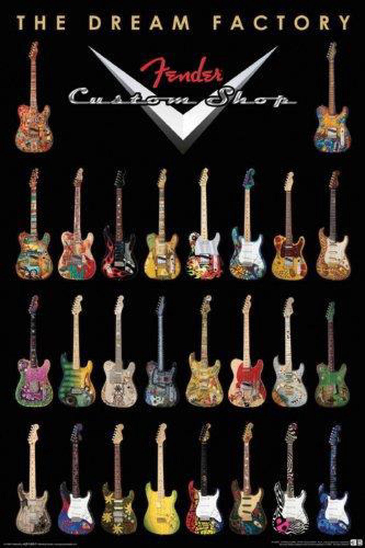 Main image of Fender Dream Factory Custom Guitars Poster