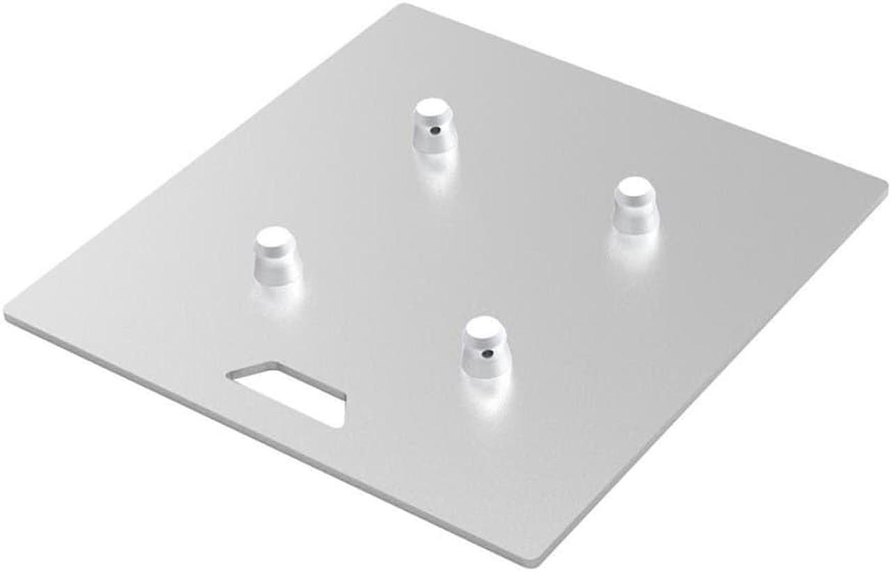 Monoprice 24in x 24in Steel Base Plate for 12in Spigoted Truss, Compatible With The Standard Size Systems, For DJ, Clubs, Stage Lighting, Concert - Stage Right Series