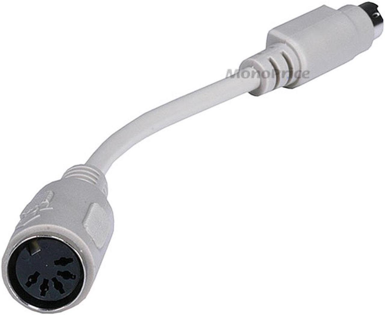 Alt view image 3 of 6 - DIN5F/MDIN6M, AT to PS/2 - 6 Inches