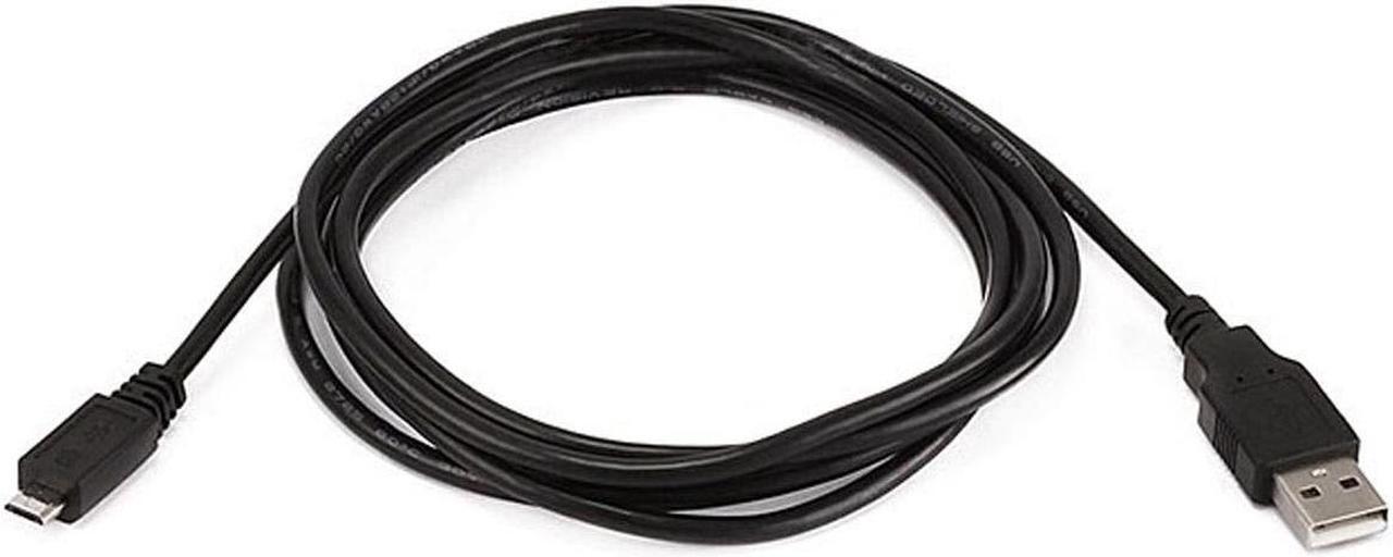 Main image of Monoprice USB 2.0 Cable - 6 Feet - Micro USB / Micro-B 2.0 A Male to 5pin Male 28/28AWG Cable compatible with Samsung Galaxy , Note , Android, LG , HTC One,Nexus, Tablets and More!