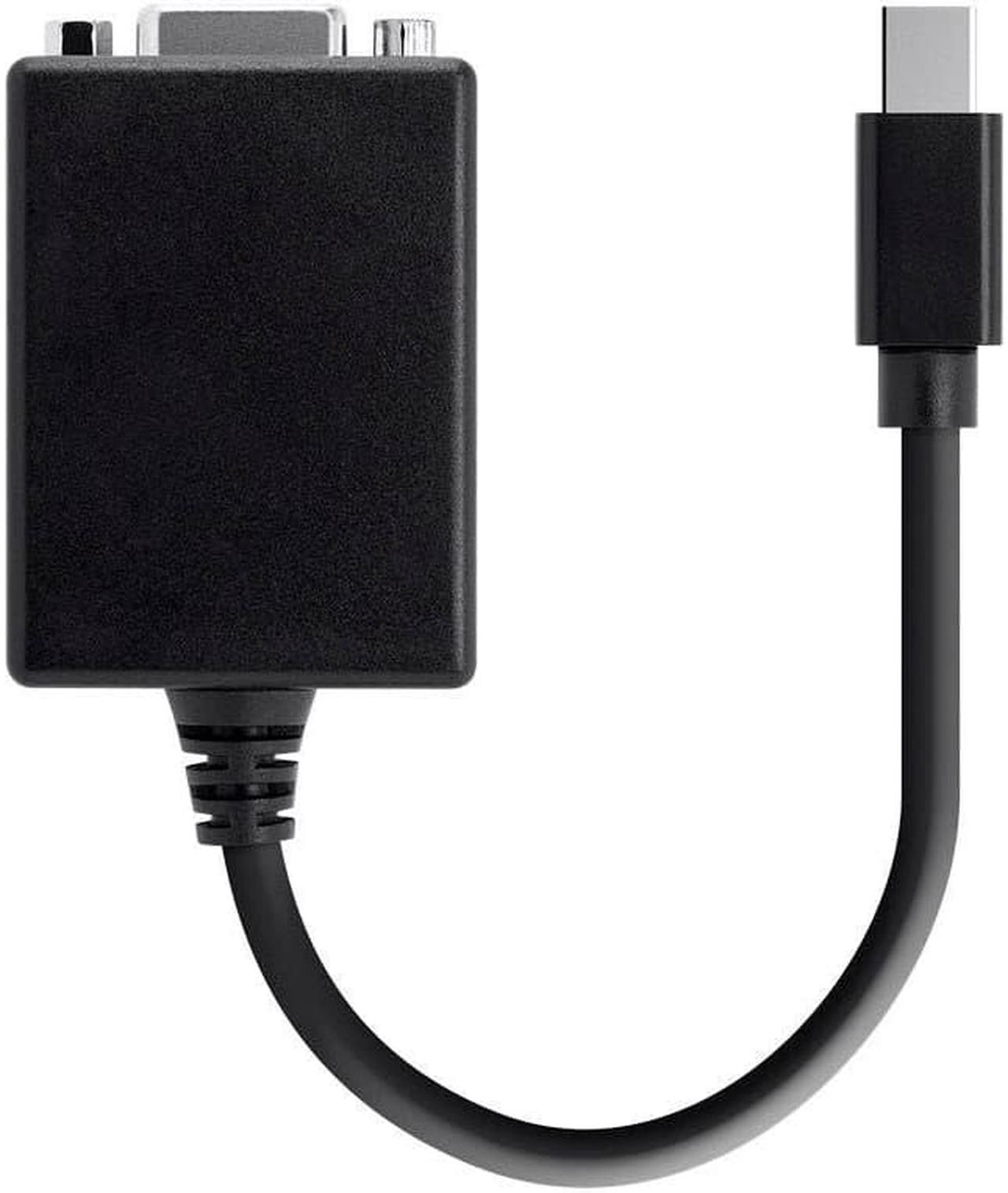 Monoprice Mini DisplayPort 1.1 to VGA Adapter, Black