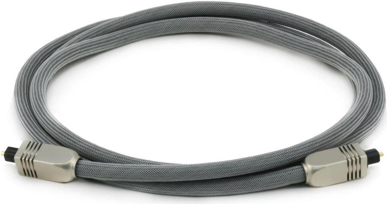 Monoprice 6ft Premium Optical Toslink Cable w/ Metal Fancy Connectors