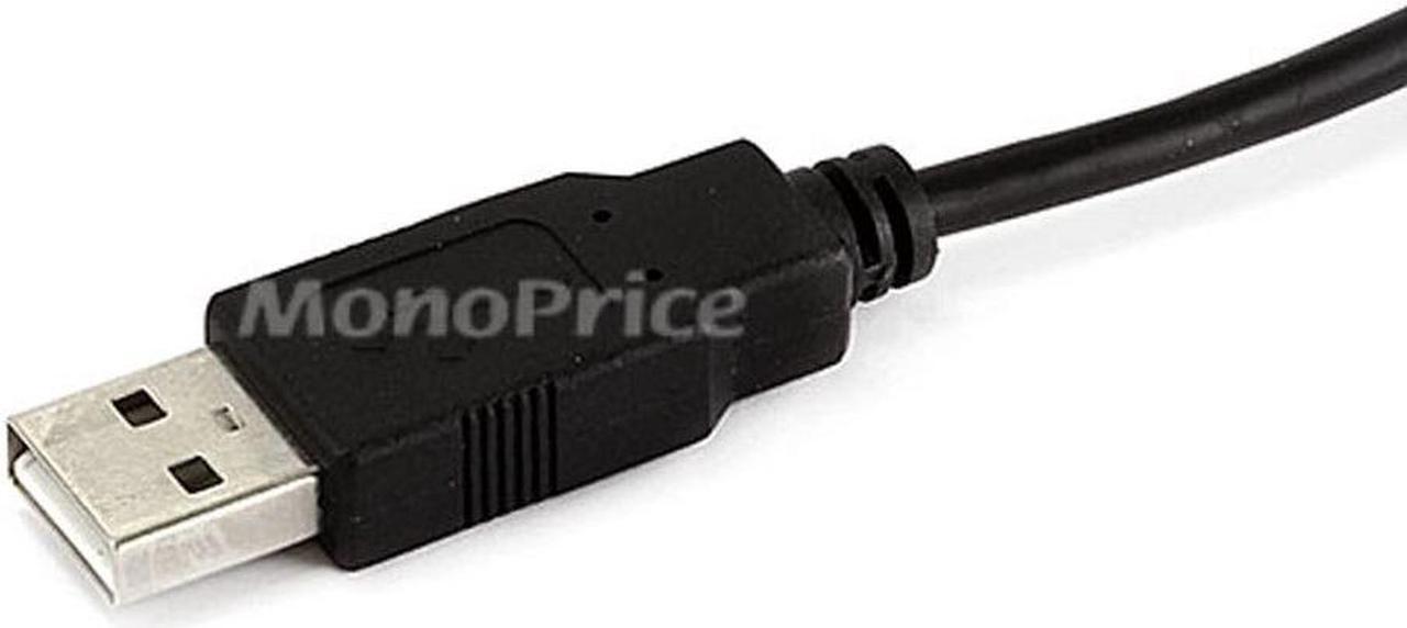 Alt view image 4 of 11 - Monoprice USB 2.0 Cable - 6 Feet - Micro USB / Micro-B 2.0 A Male to 5pin Male 28/28AWG Cable compatible with Samsung Galaxy , Note , Android, LG , HTC One,Nexus, Tablets and More!