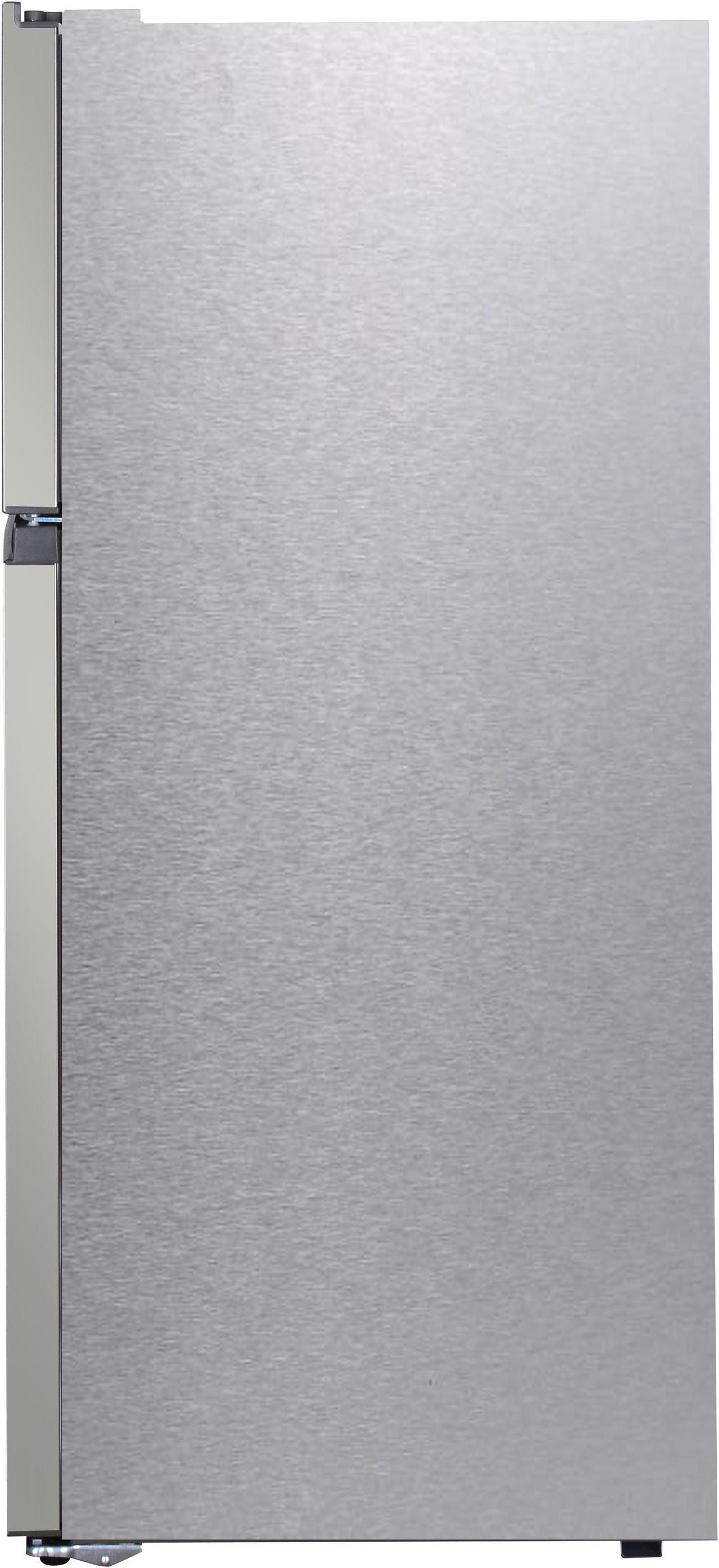 Alt view image 5 of 5 - Conserv 18cu.ft. Top Freezer Refrigerator Stainless Icemaker Frost free No Fingerprint, Energy Star