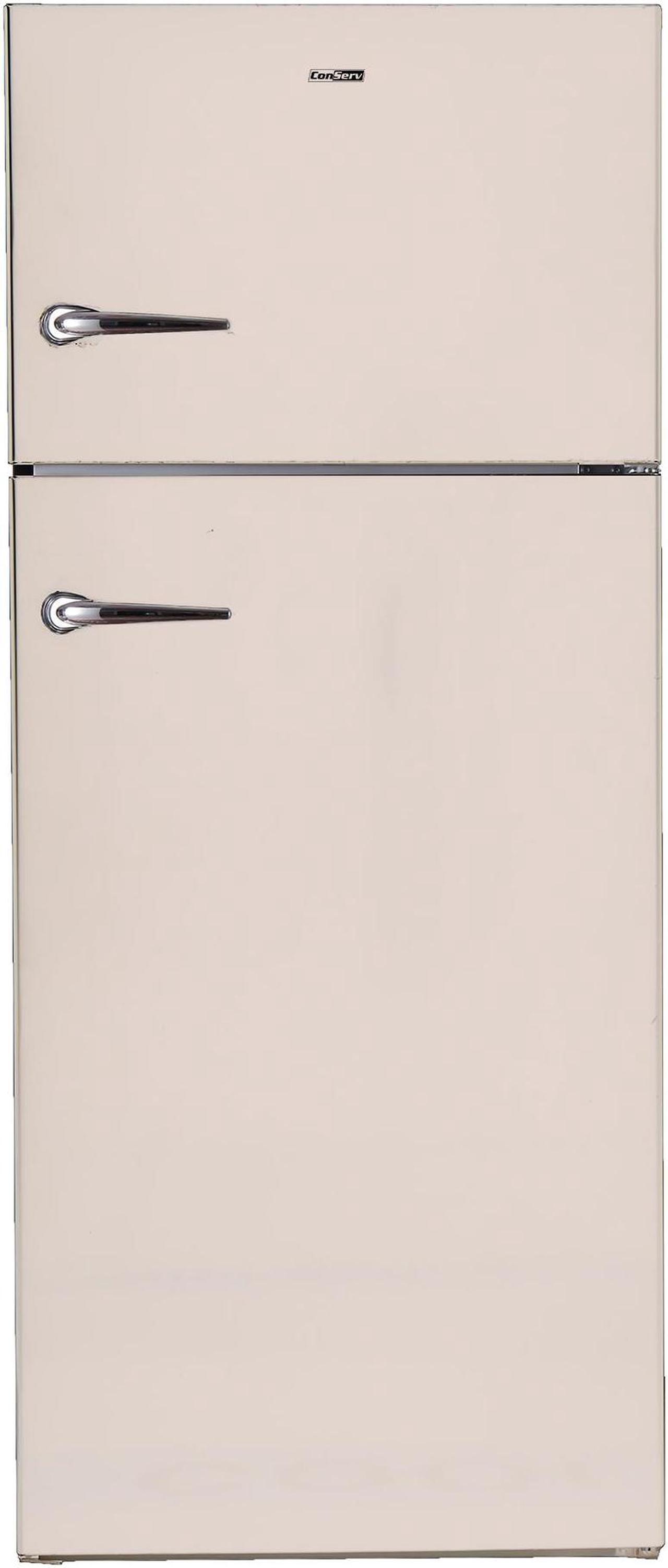 Main image of Conserv 30in RETRO Refrigerator 18cf Top Mount w/AUTOMATIC ICE MAKER 110V Handle