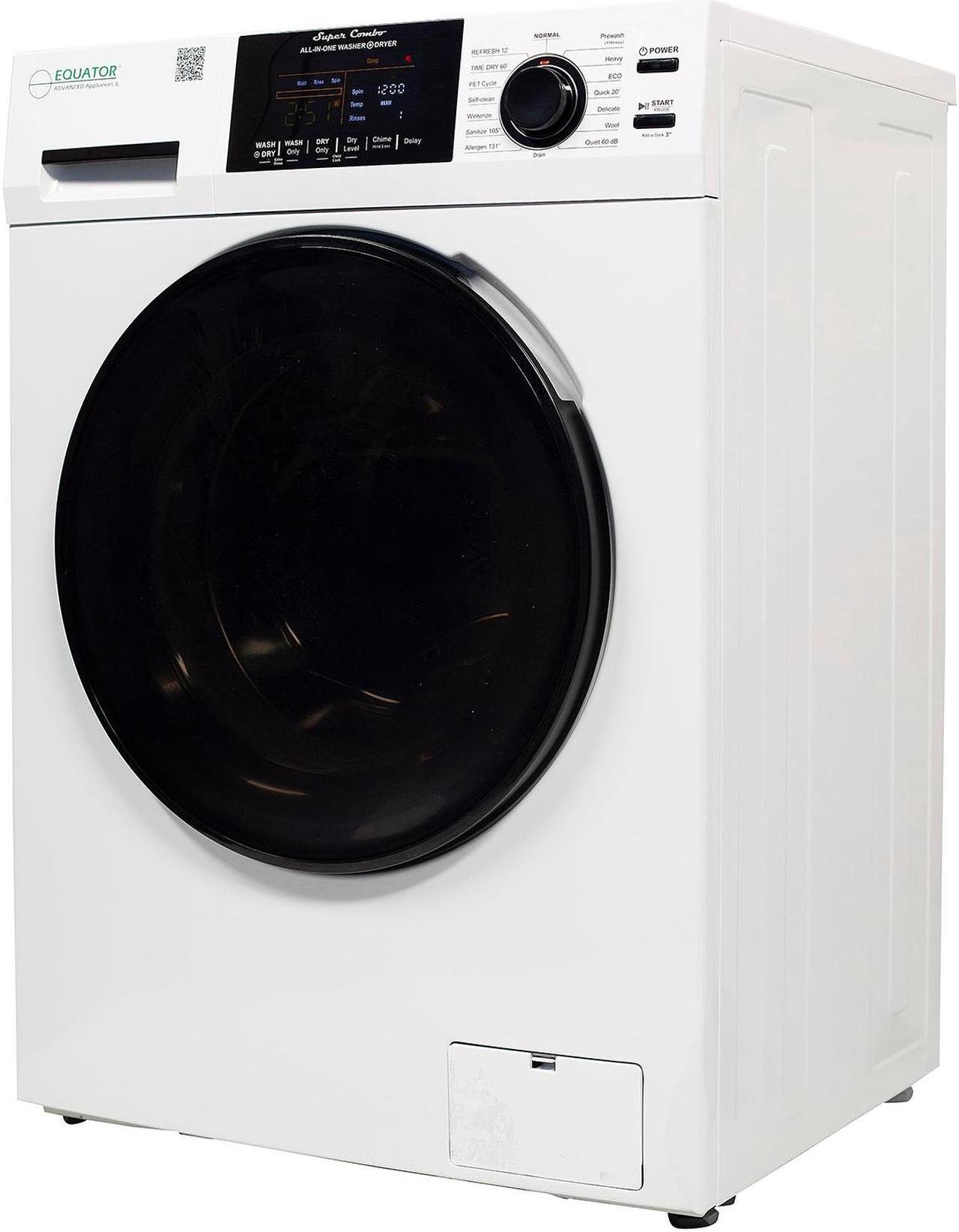 Alt view image 2 of 5 - Equator All-in-One Washer Dryer VENTED-DRY 30% FASTER than Condense 15lb 110V