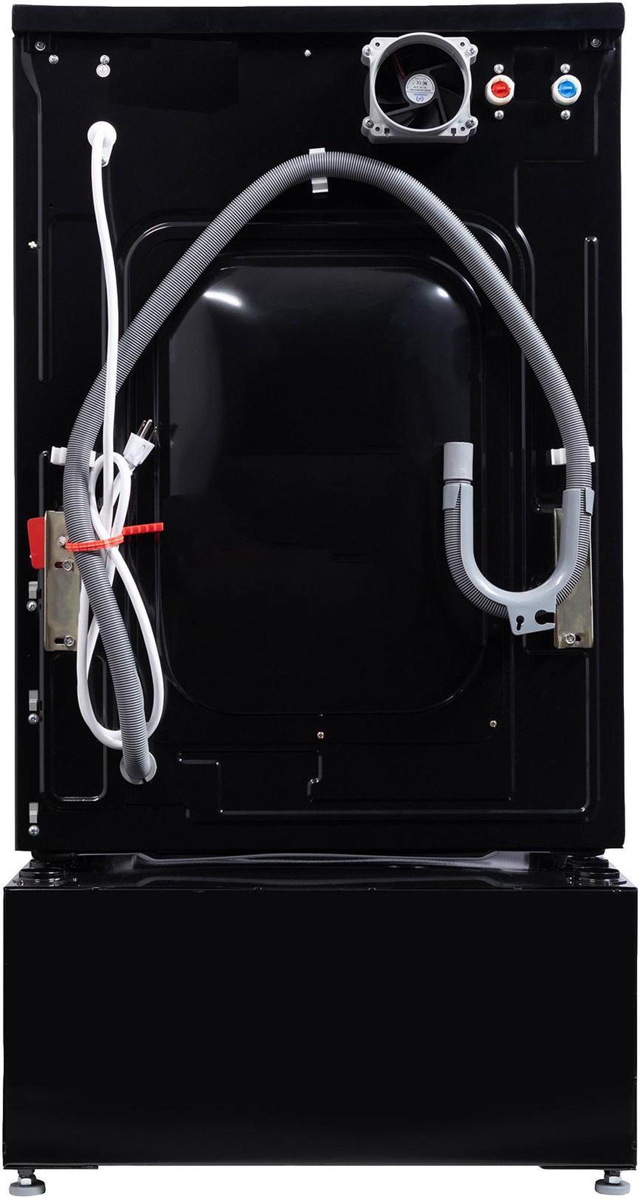 Alt view image 5 of 6 - Equator 1.6cf 110V Vented/Ventless Sani Combo Washer Dryer Pet Cycle + Pedestal