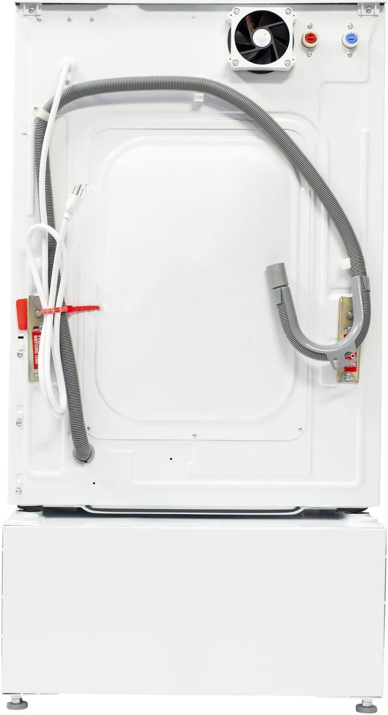 Alt view image 5 of 6 - Equator 1.6cf 110V Vented Sani Combo Washer Dryer Pet Cycle + Pedestal ADA
