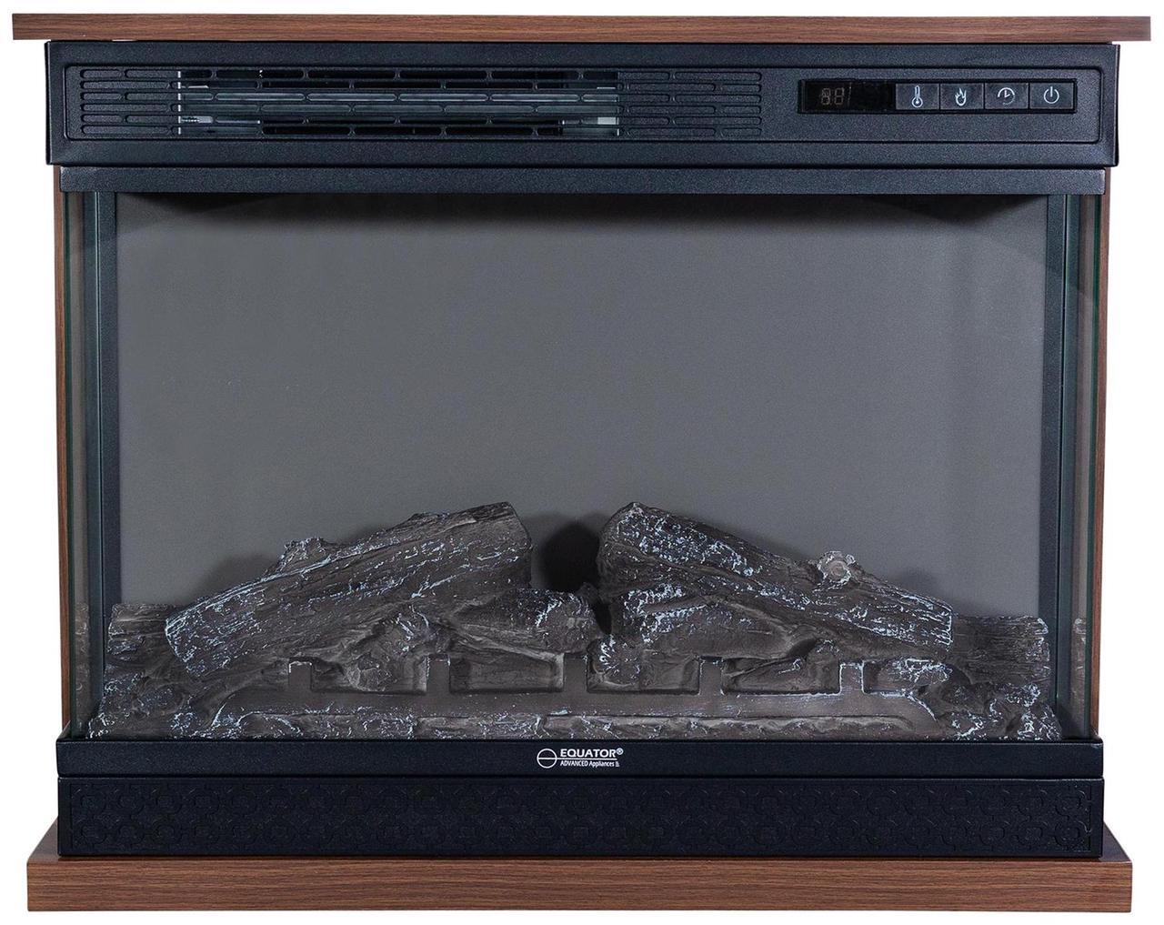 Main image of Equator 26" Freestanding Portable Fireplace Only Heat or 7 Color LED Remote 110V