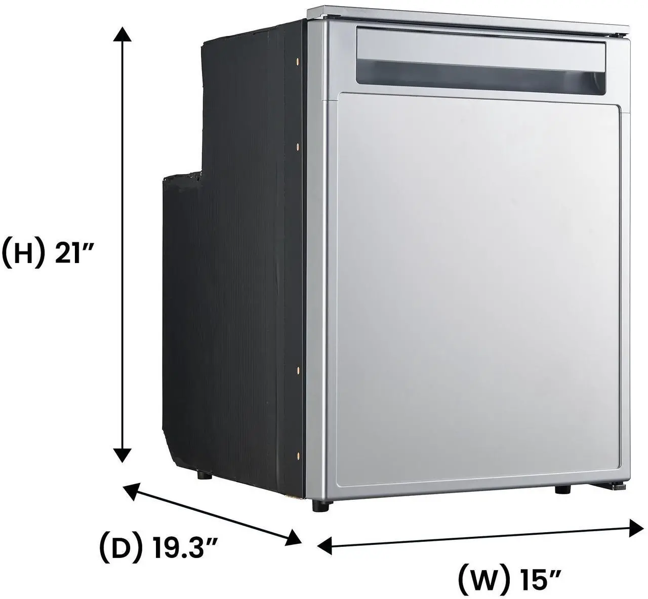 Alt view image 2 of 7 - Equator Compact RV-Marine-Offgrid Refrigerator-Freezer 1.6cf 12V 110V