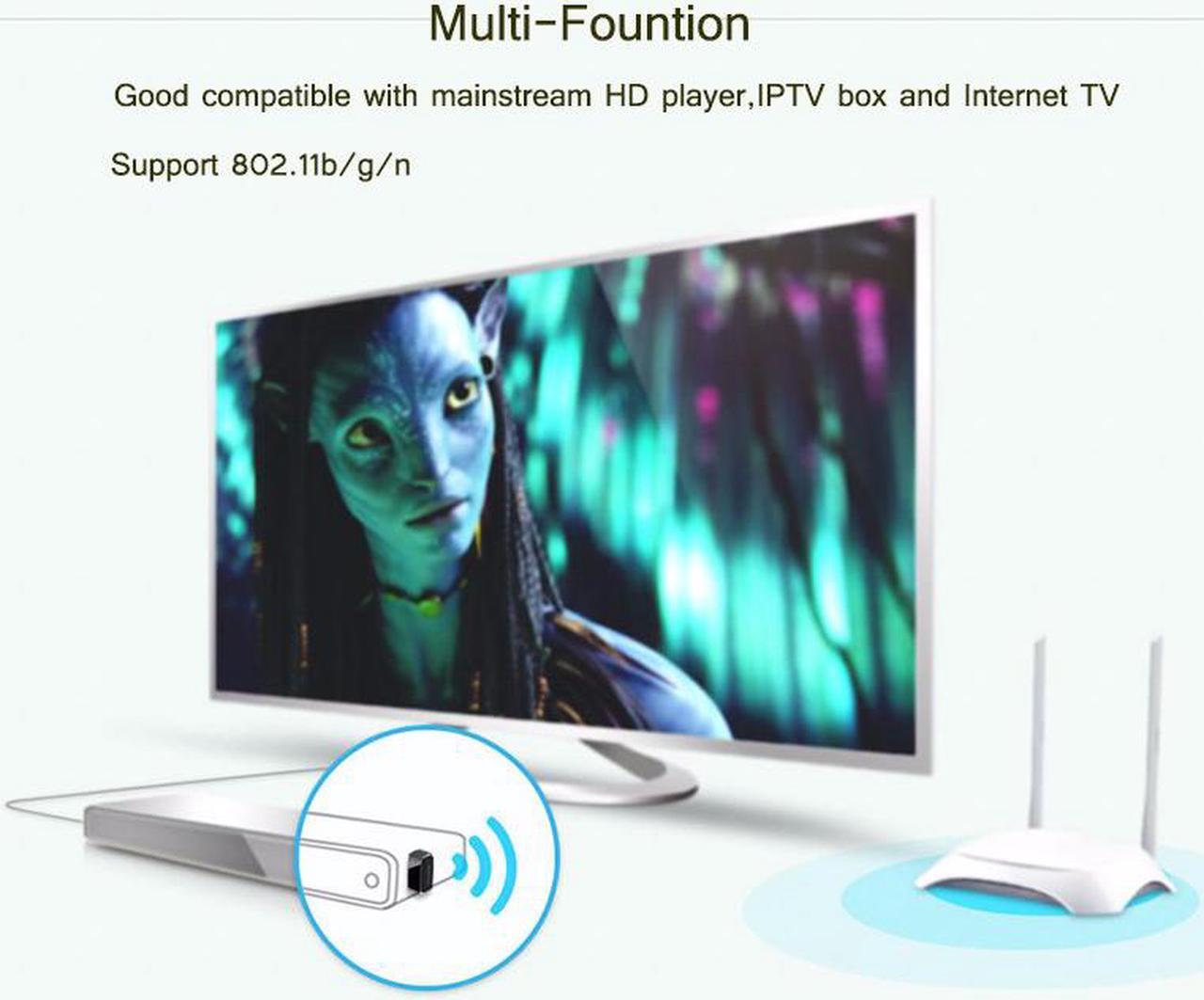 Alt view image 4 of 6 - WI FI WIFI wirless LAN Network Card TP-LINK TL-WN725N wifi Adapter for Computer Networking usb wi-fi antenna TP-LINK 150M