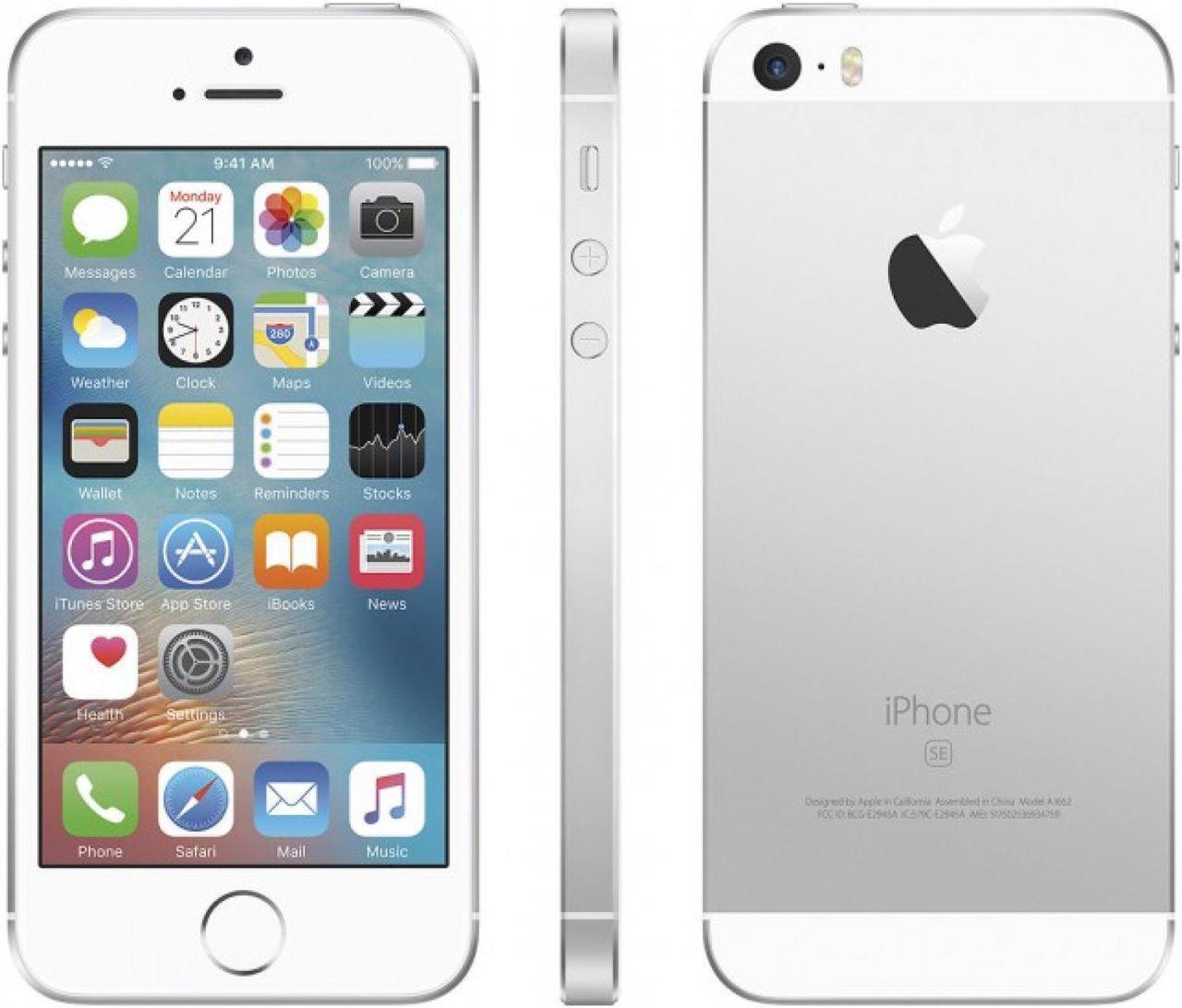 Alt view image 3 of 14 - Apple iPhone SE 16GB Sprint Rose Gold MLYA2LL/A