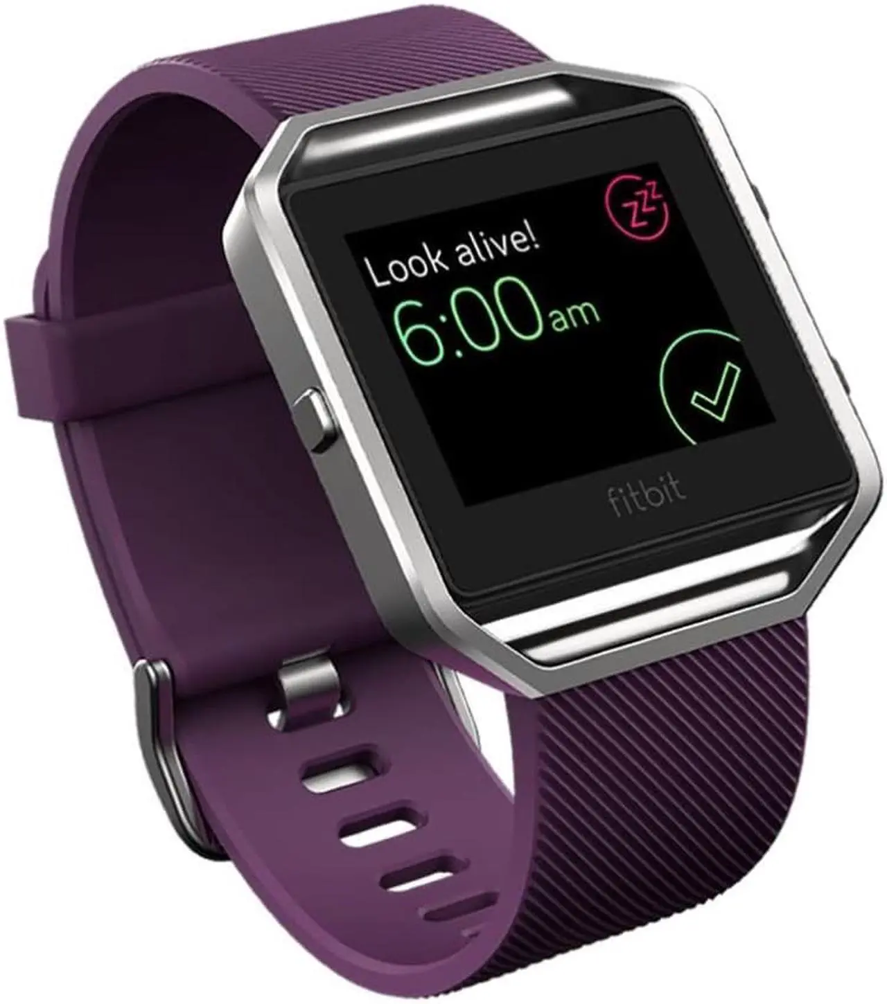 Alt view image 6 of 8 - Fitbit Blaze Smart Fitness Watch Small / Plum