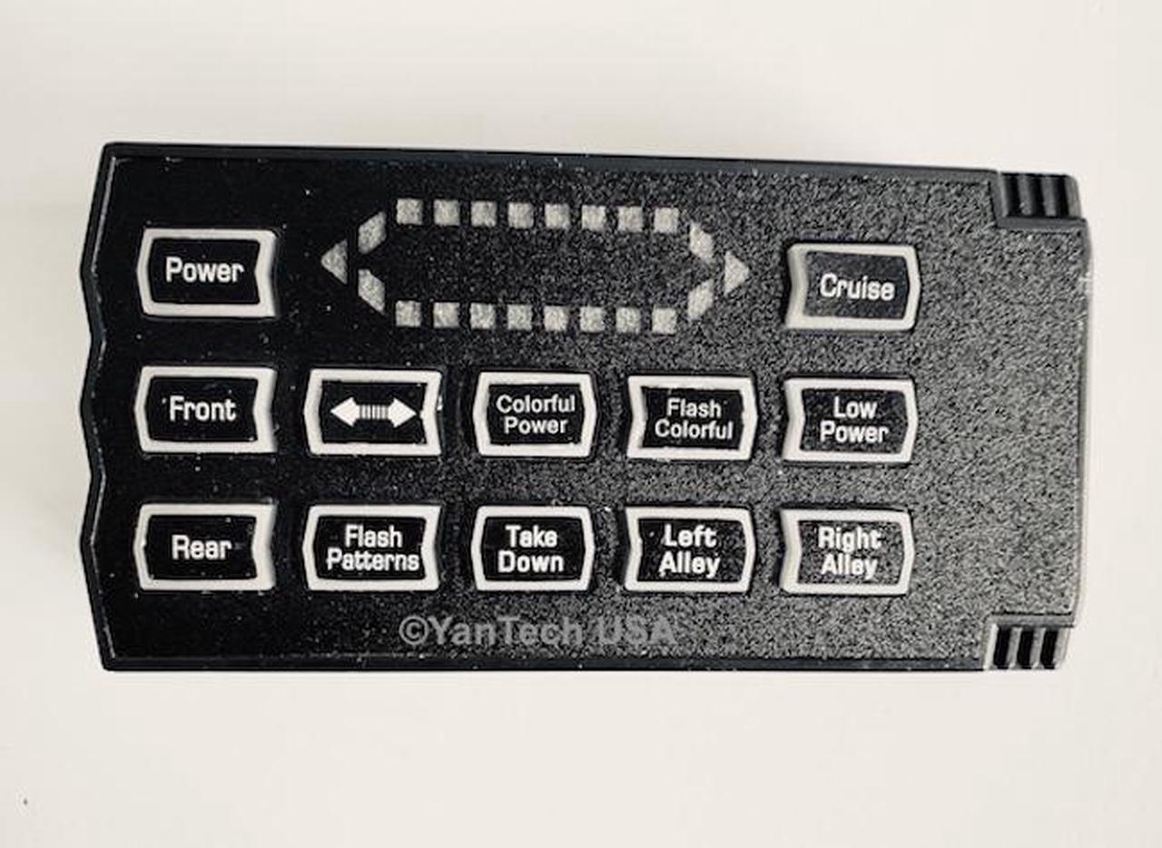 Alt view image 7 of 7 - 47" Super Thin Emergency Strobe Warning LED Light Bar w/ Double Rows LEDs - Top Row 114 LEDs and Bottom 76 LEDs