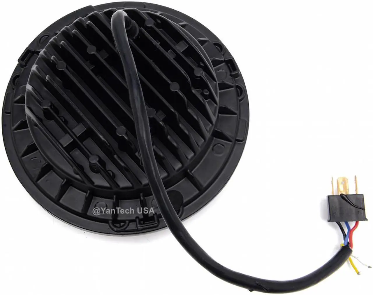 Alt view image 6 of 6 - 2 x 7" Round LED Headlights DRL&High/Low Beam For Jeep Wrangler JK TJ LJ CJ Hummer