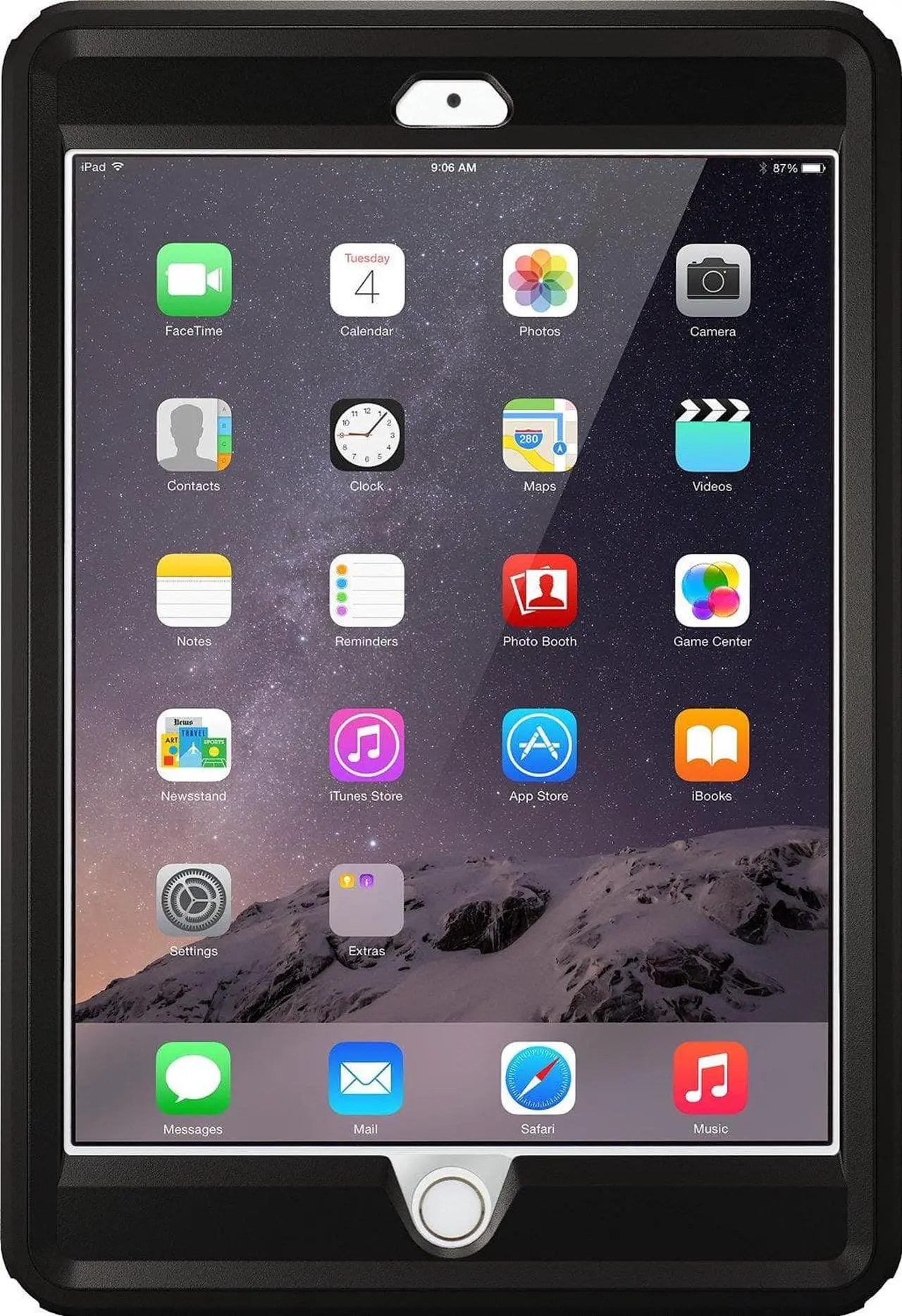 Main image of OtterBox 77-50972 Defender Series Case for iPad Mini/Mini 2/Mini 3 Black