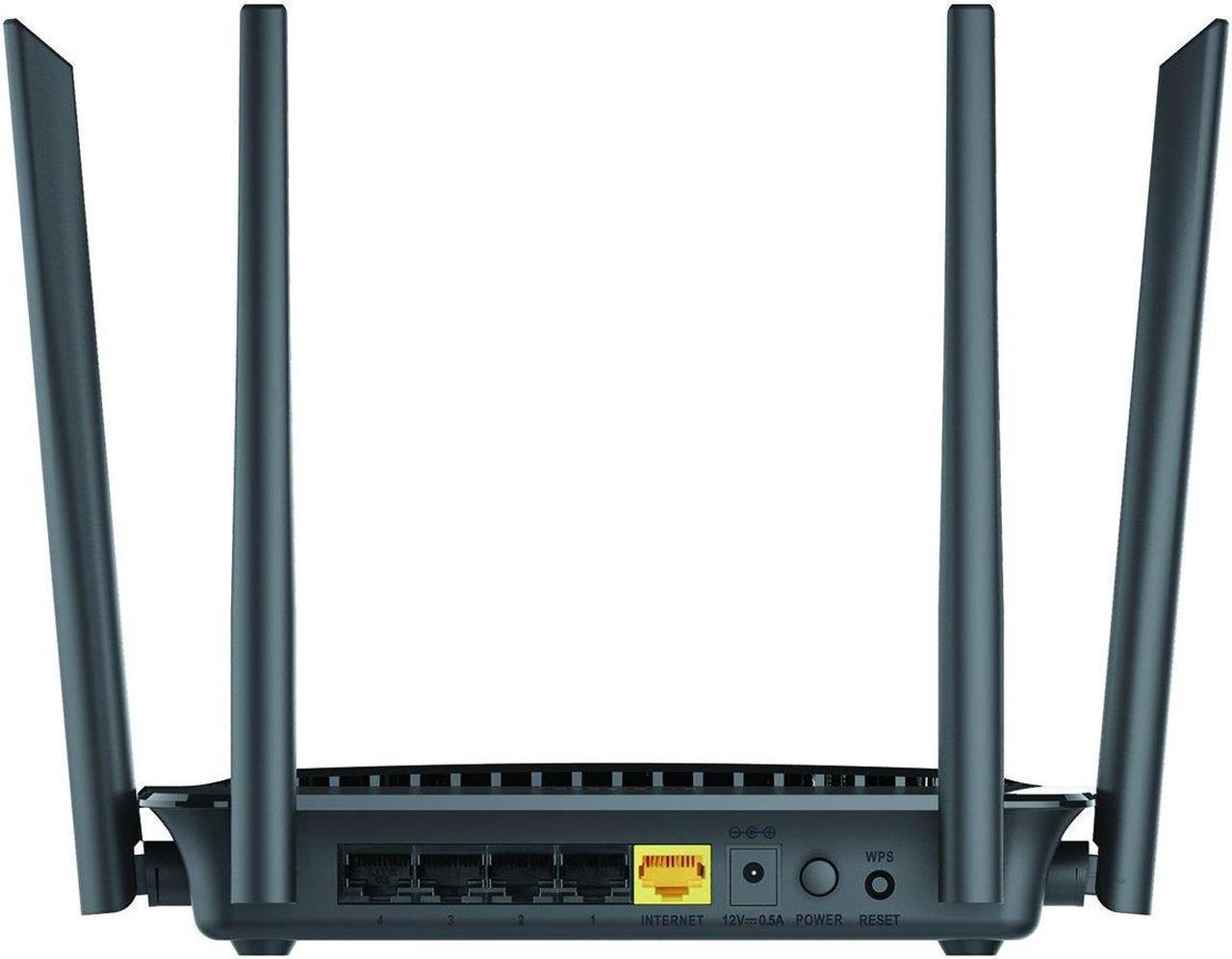 D-Link Wireless AC1200 Dual Band Router with High-Gain Antennas(DIR-822)