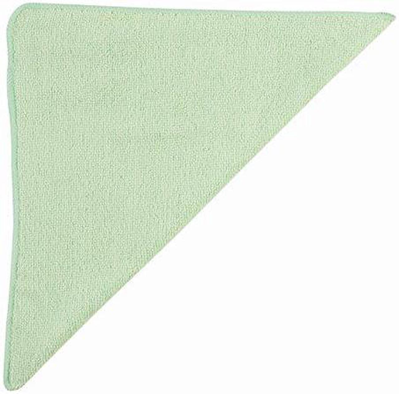 Alt view image 5 of 14 - Rubbermaid Commercial Microfiber Cleaning Cloths 12 x 12 Green 24/Pack 1820578