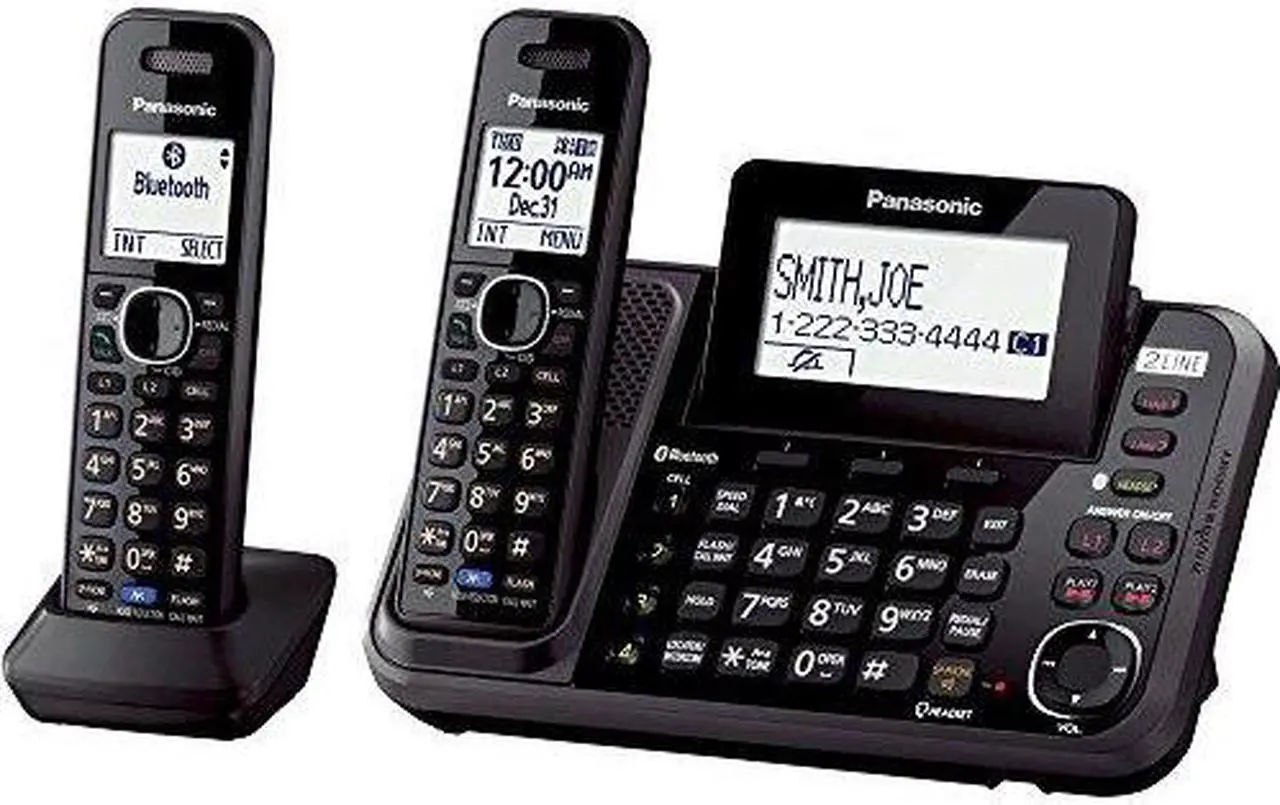 Main image of Panasonic KXTG9542B Dect_6.0 1-Handset 2-Line Landline Telephone