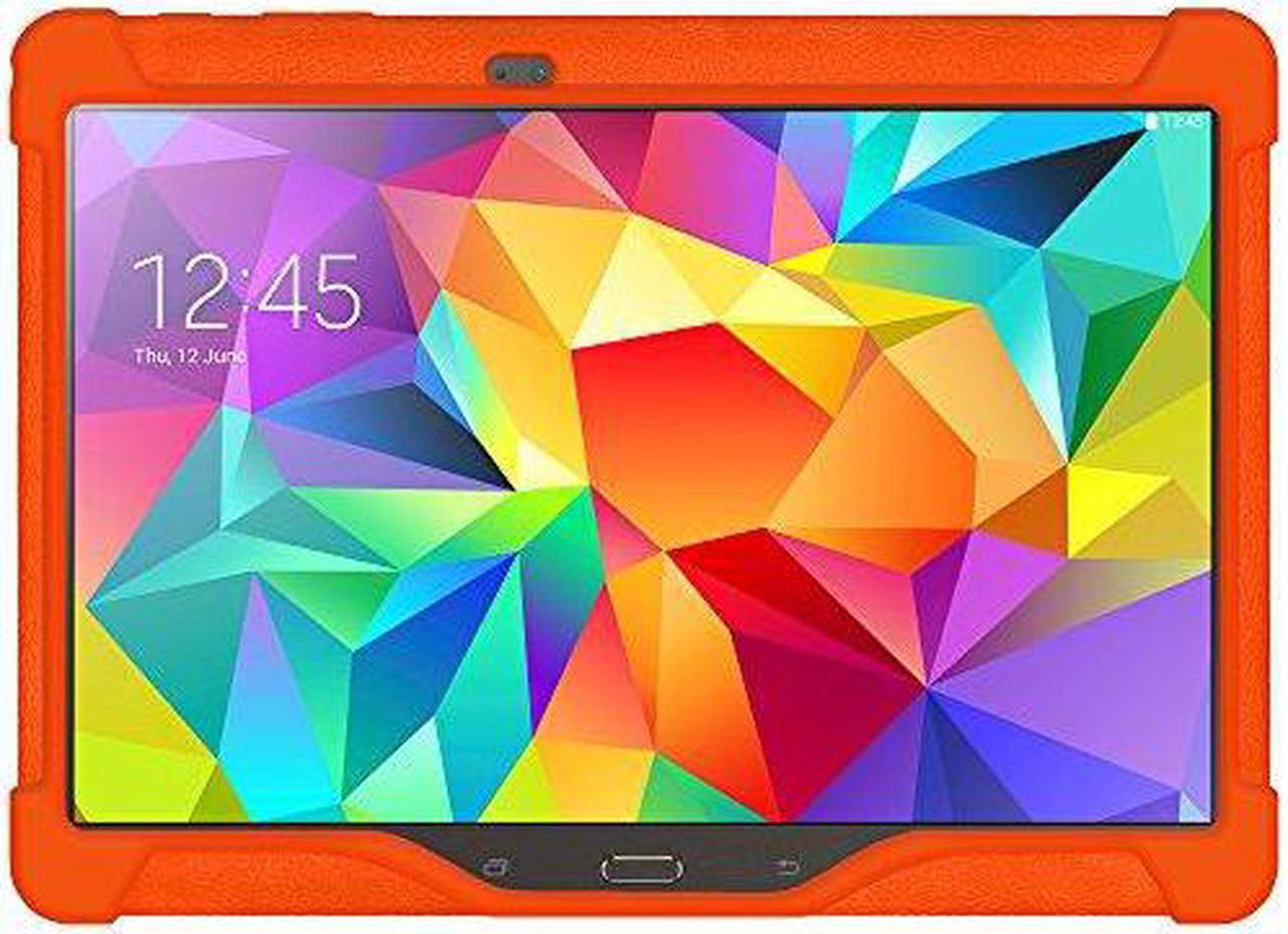 Alt view image 4 of 4 - Amzer Silicone Skin Jelly Case - Orange for Samsung GALAXY Tab S 10.5