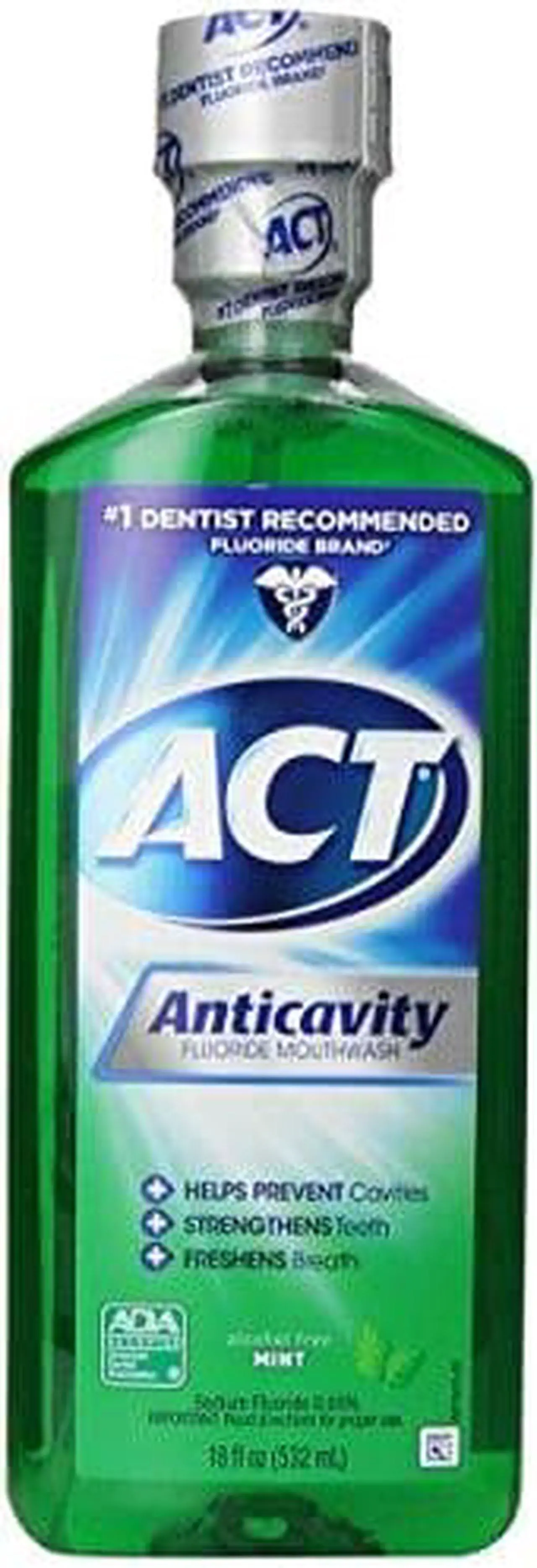 Alt view image 2 of 12 - Act Alcohol Free Anticavity Fluoride Rinse 18 fl oz (532 ml)