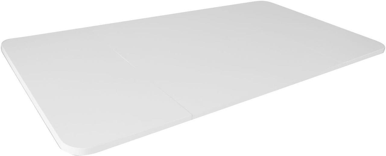 Boost Industries DT-4P Four Panel Universal Table Top for Standard and Height Adjustable Home and Office Desk Frames (47" Wide, White)