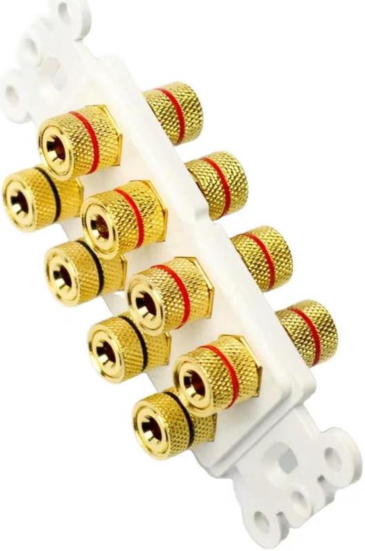 Alt view image 2 of 3 - Quest SWP-4 Decora Wall Plate for 4 Speakers