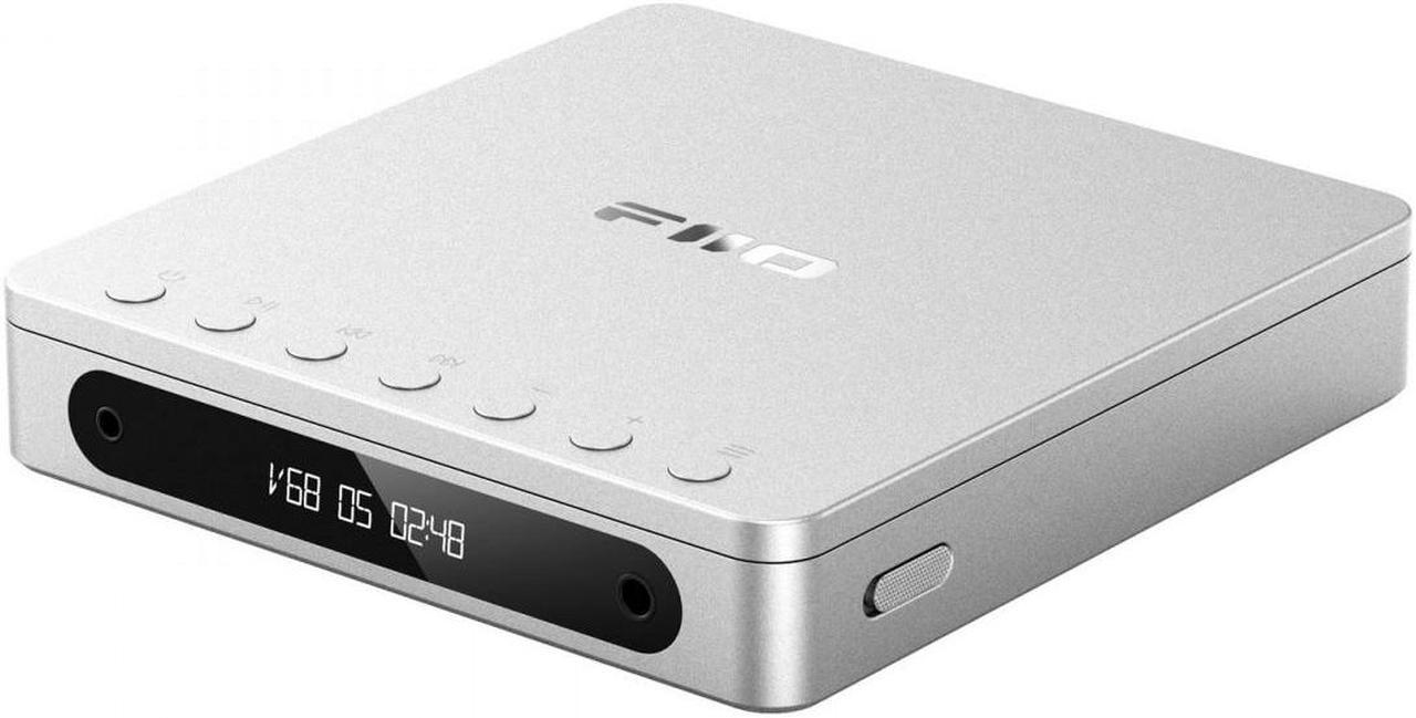 FiiO DM13 BT Portable CD Player with Bluetooth (Silver)