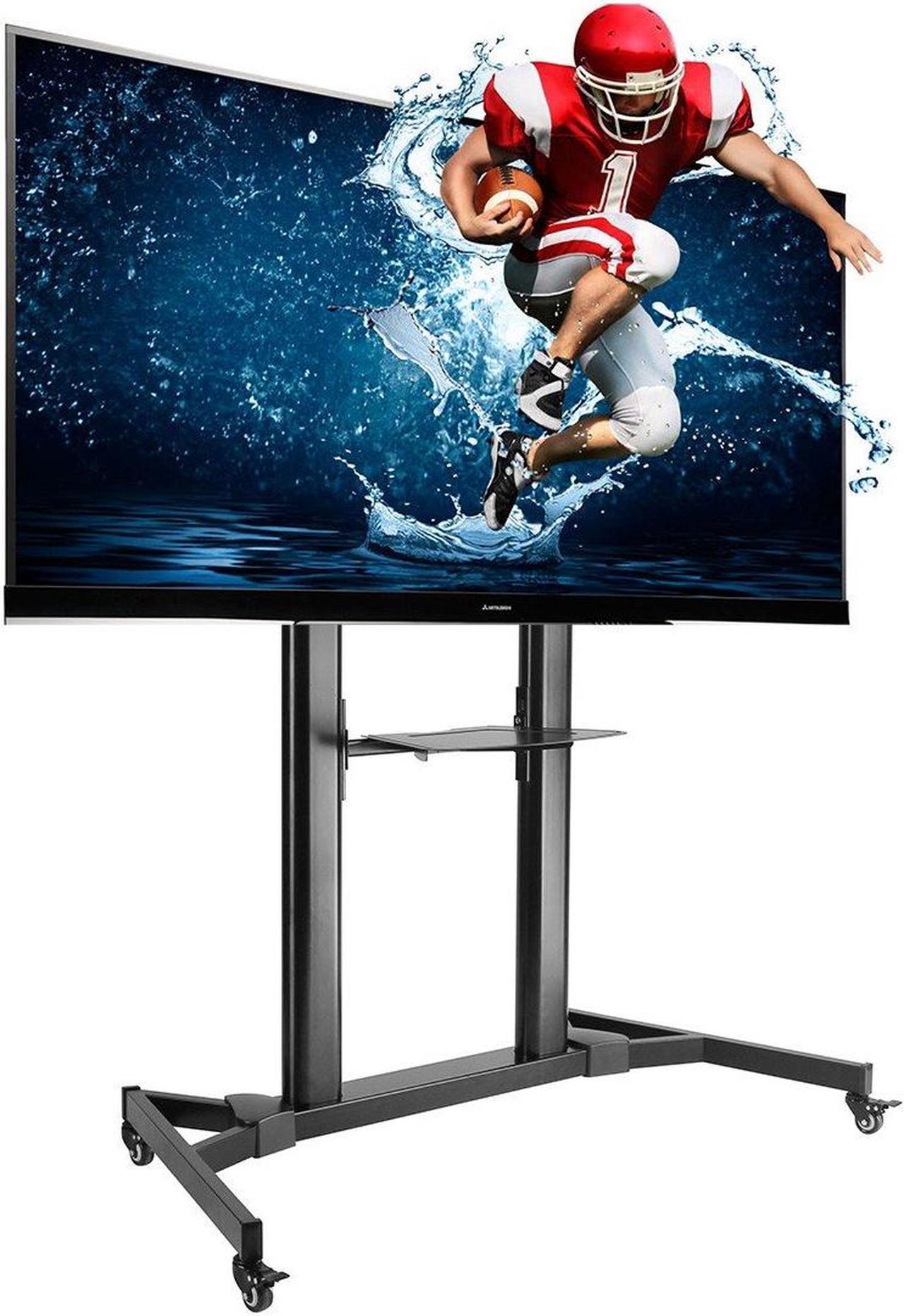 Boost Industries Universal heavy Duty Mobile TV Cart AVC-55100 TV Stand for 55"-100" Flat/Curved Screen TVs