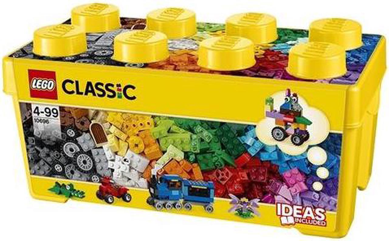 Alt view image 8 of 20 - LEGO Classic Medium Creative Bricks Kids 484 Piece Building Box Set | 10696