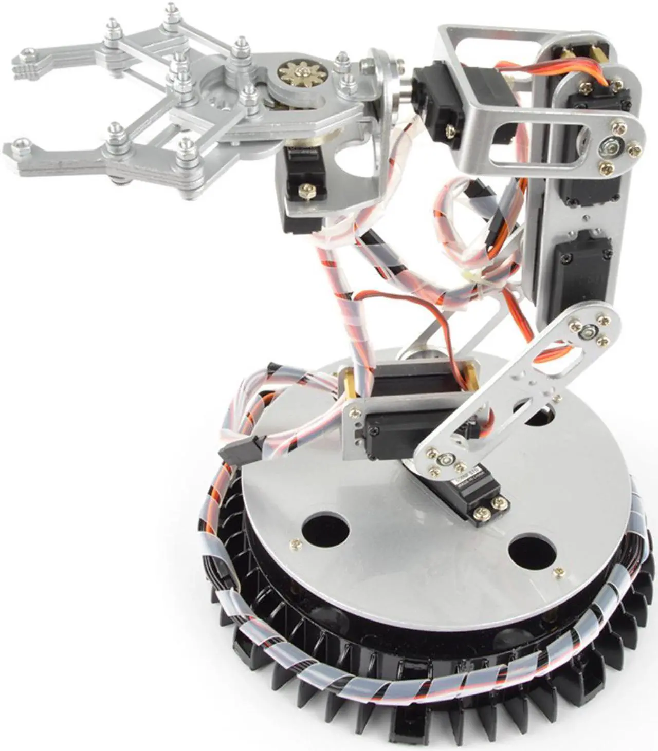 Alt view image 3 of 7 - DAGU 6DOF Robotic Arm with 6 Degrees of Freedom, Includes 6 Servos and Microcontroller