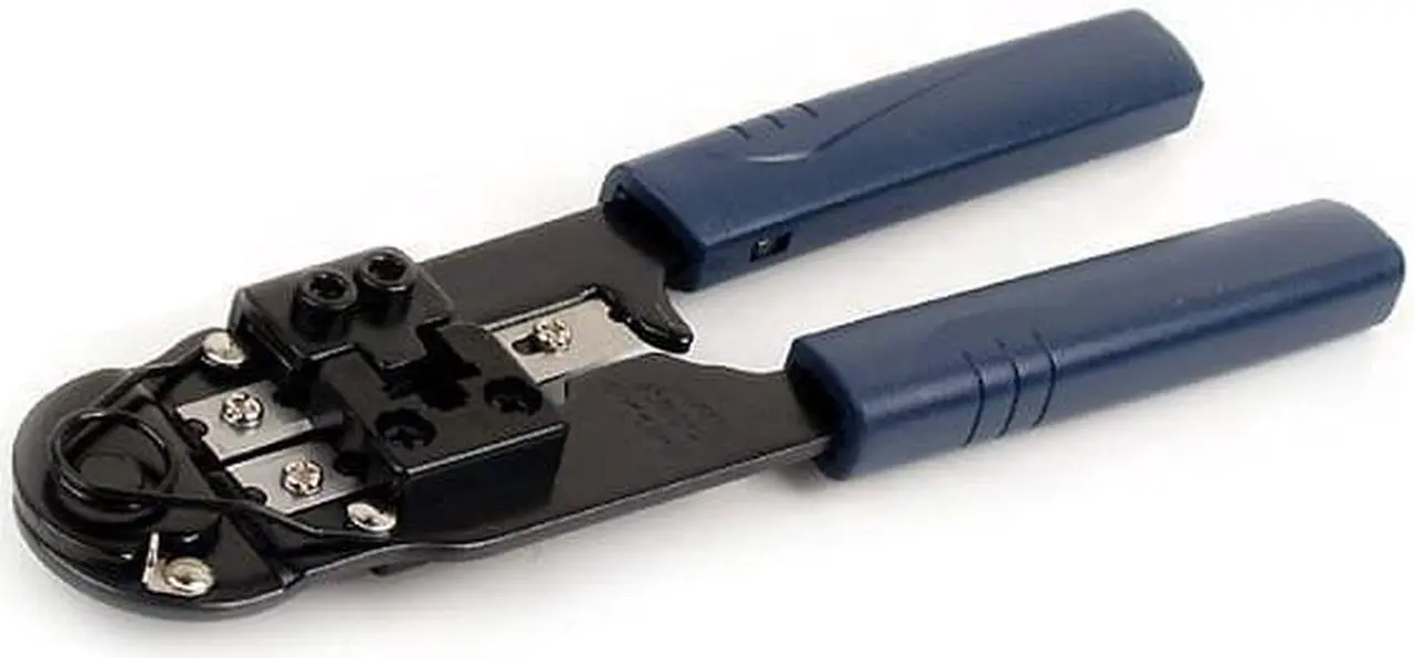 Alt view image 5 of 6 - RJ45 8P8C Crimping Tool - Modular Plug Crimper with Flat Cable Cutter / Stripper