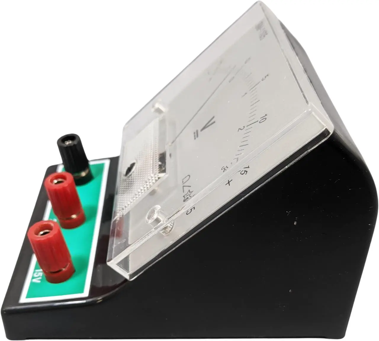 Alt view image 3 of 3 - Analog Voltmeter for Measuring DC Voltage in a DC Circuit 1 to +3V or 5 to +15V